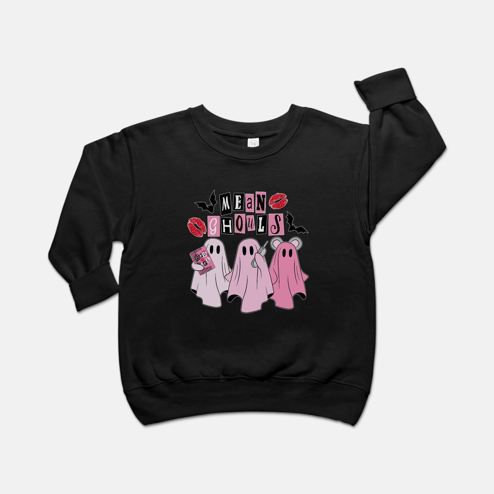 Mean Ghouls Toddler Crew Neck Sweatshirt - UntamedEgo LLC.