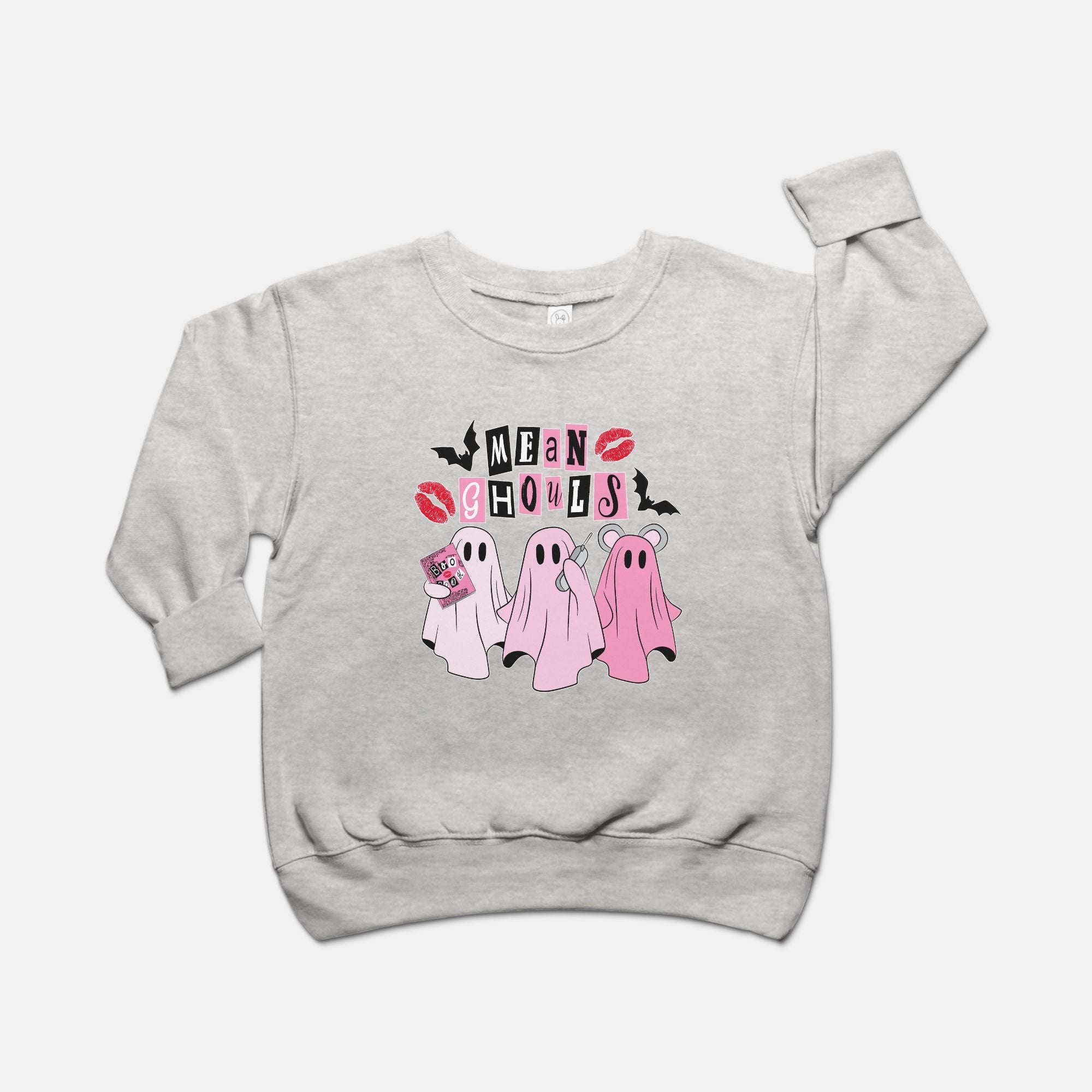 Mean Ghouls Toddler Crew Neck Sweatshirt - UntamedEgo LLC.