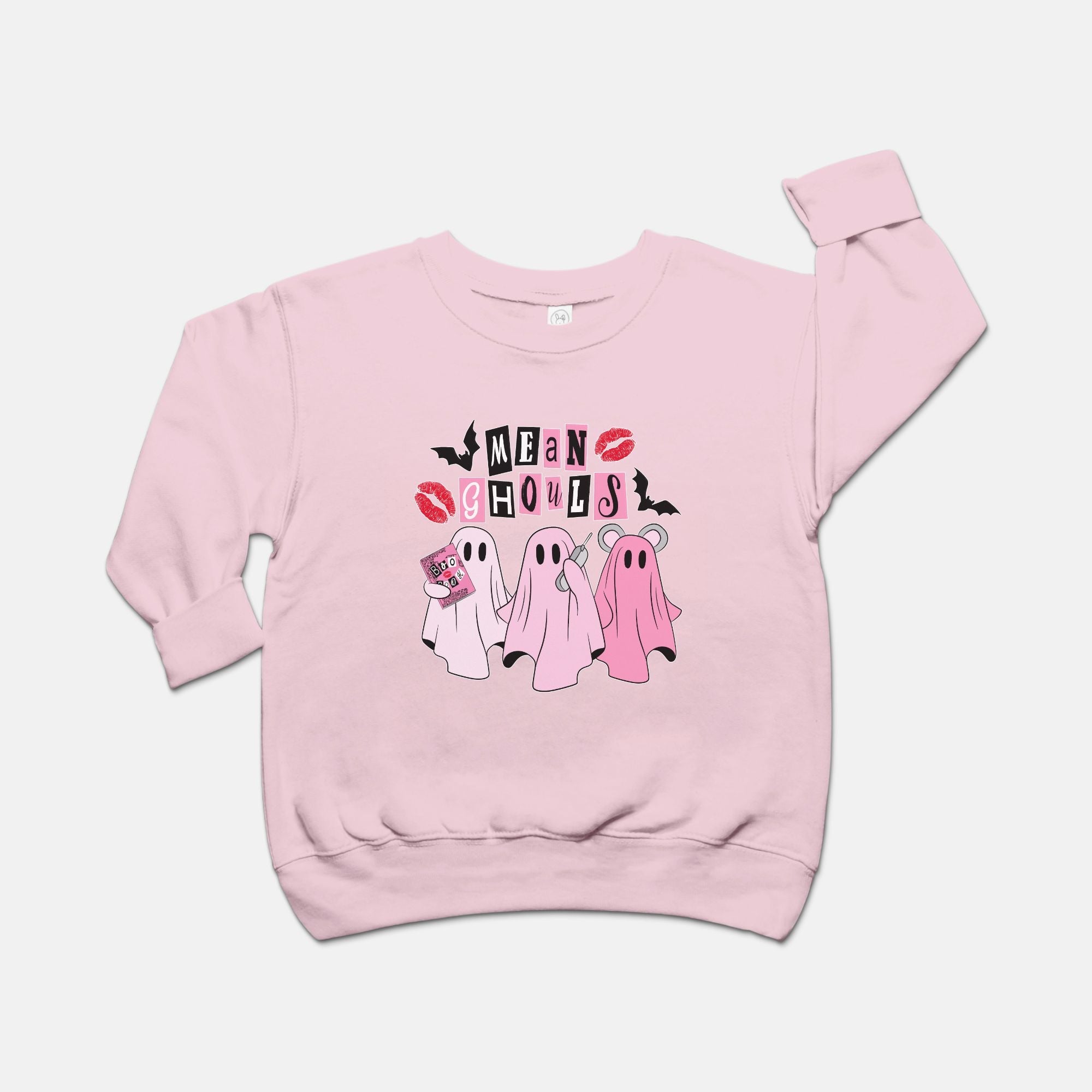 Mean Ghouls Toddler Crew Neck Sweatshirt - UntamedEgo LLC.