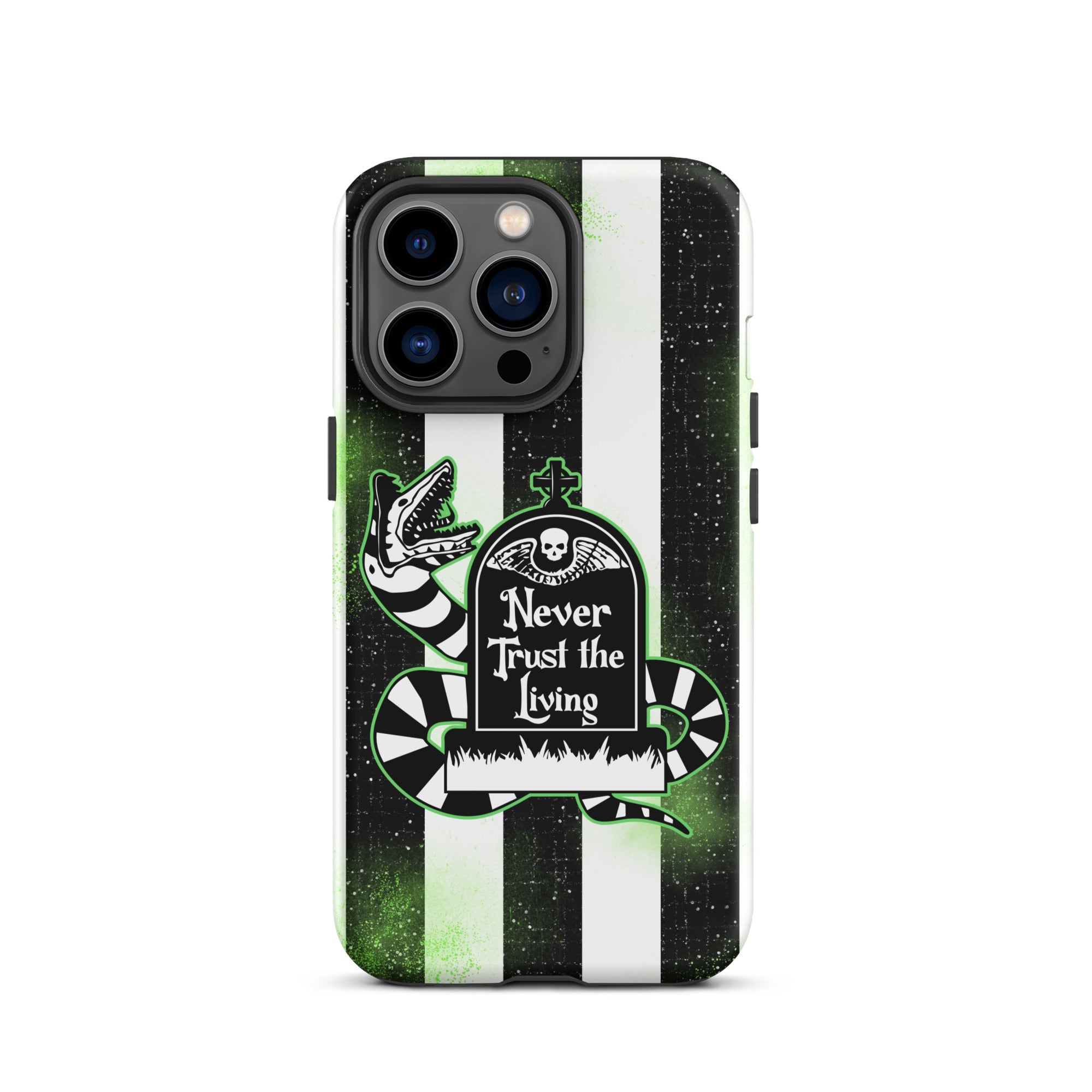 Never Trust The Living Tough Case for iPhone® - UntamedEgo LLC.
