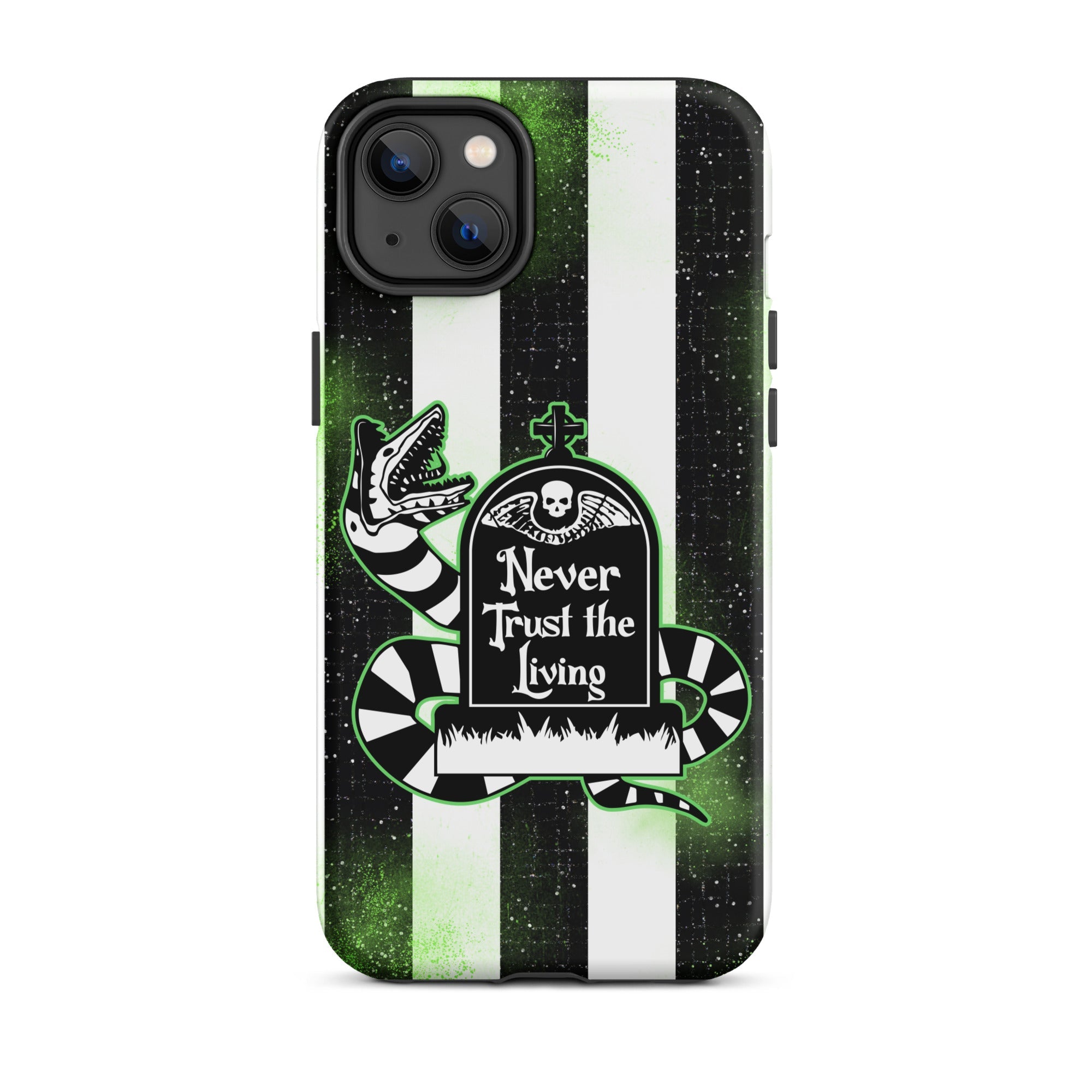 Never Trust The Living Tough Case for iPhone® - UntamedEgo LLC.