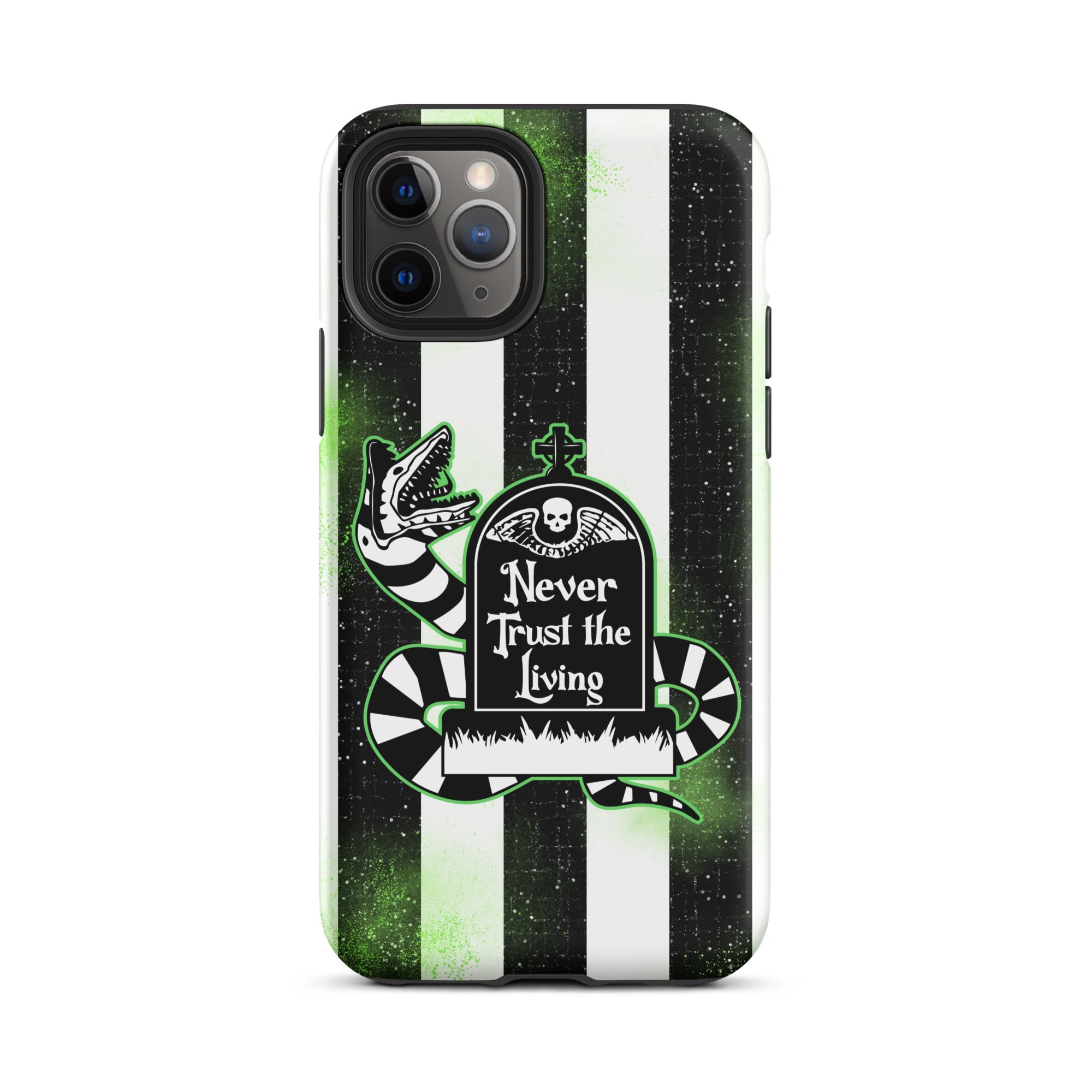 Never Trust The Living Tough Case for iPhone® - UntamedEgo LLC.