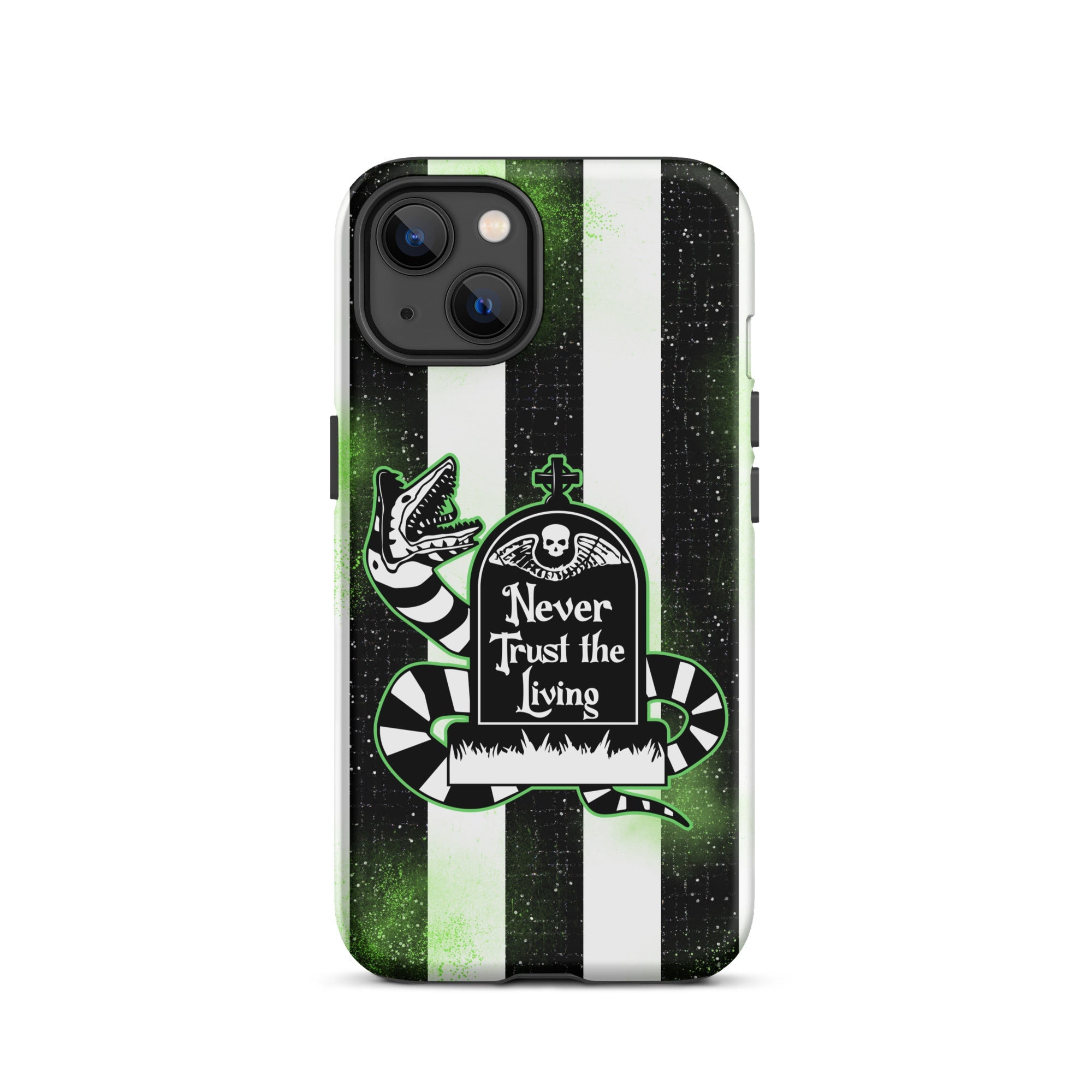 Never Trust The Living Tough Case for iPhone® - UntamedEgo LLC.