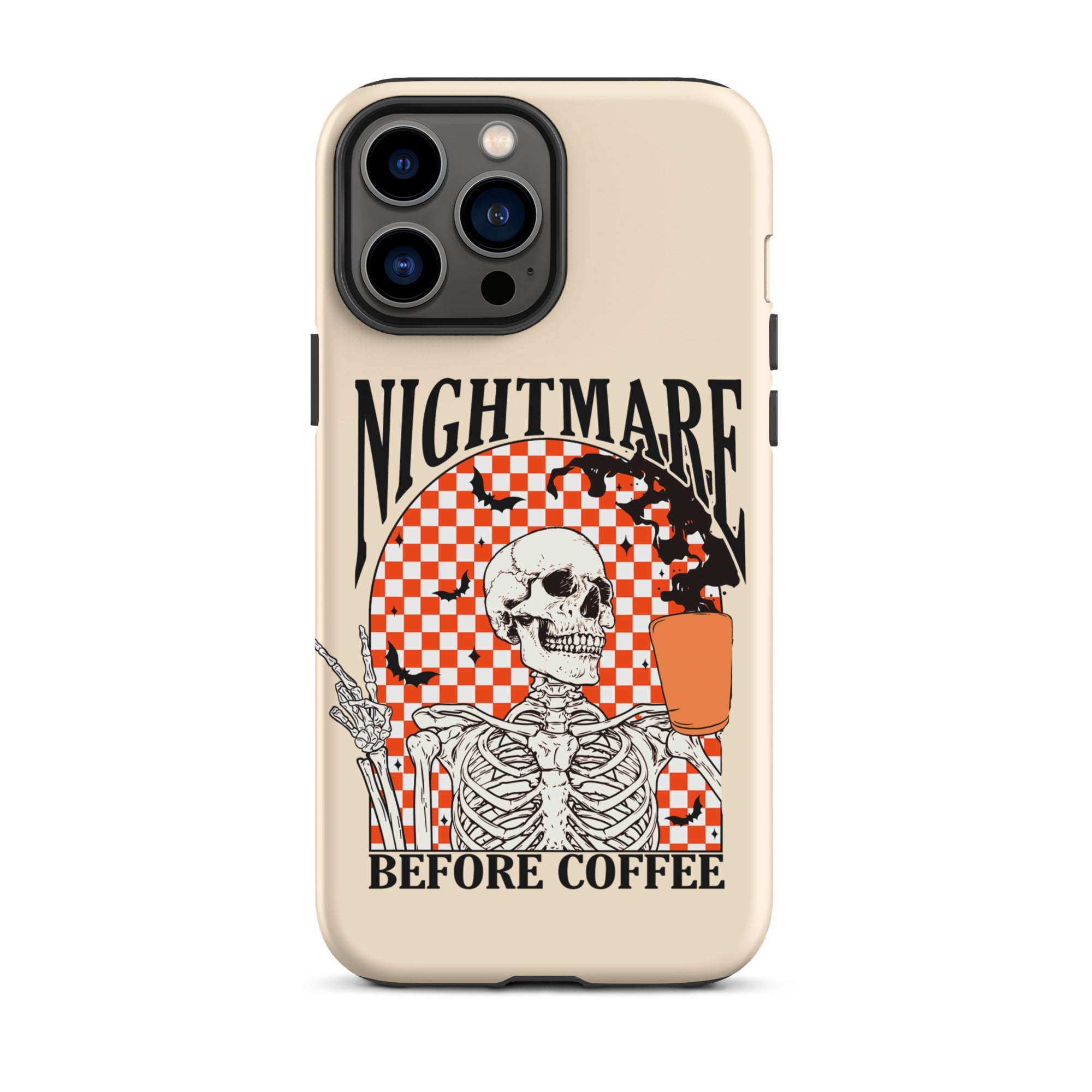 Nightmare Before Coffee Tough Case for iPhone® - UntamedEgo LLC.