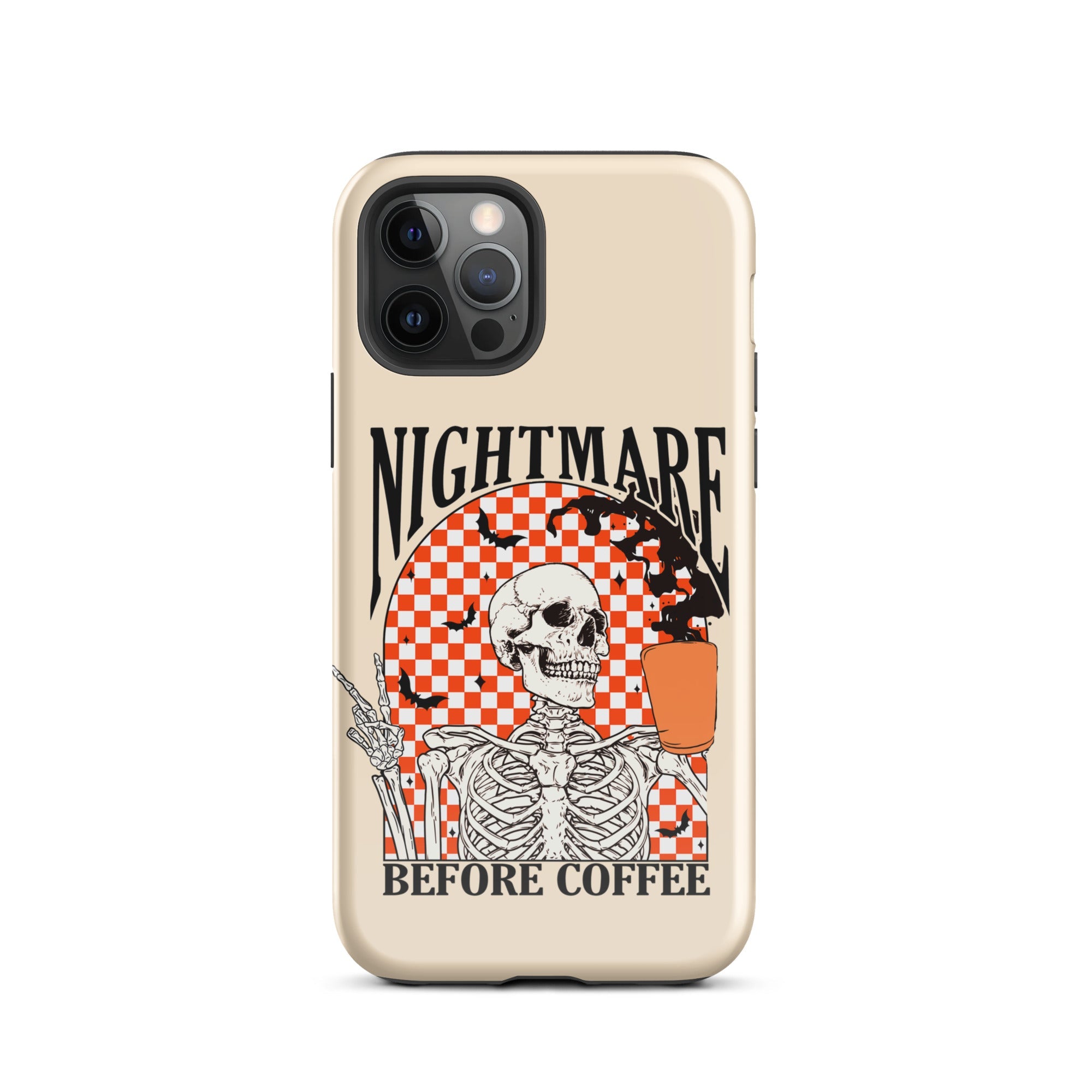 Nightmare Before Coffee Tough Case for iPhone® - UntamedEgo LLC.
