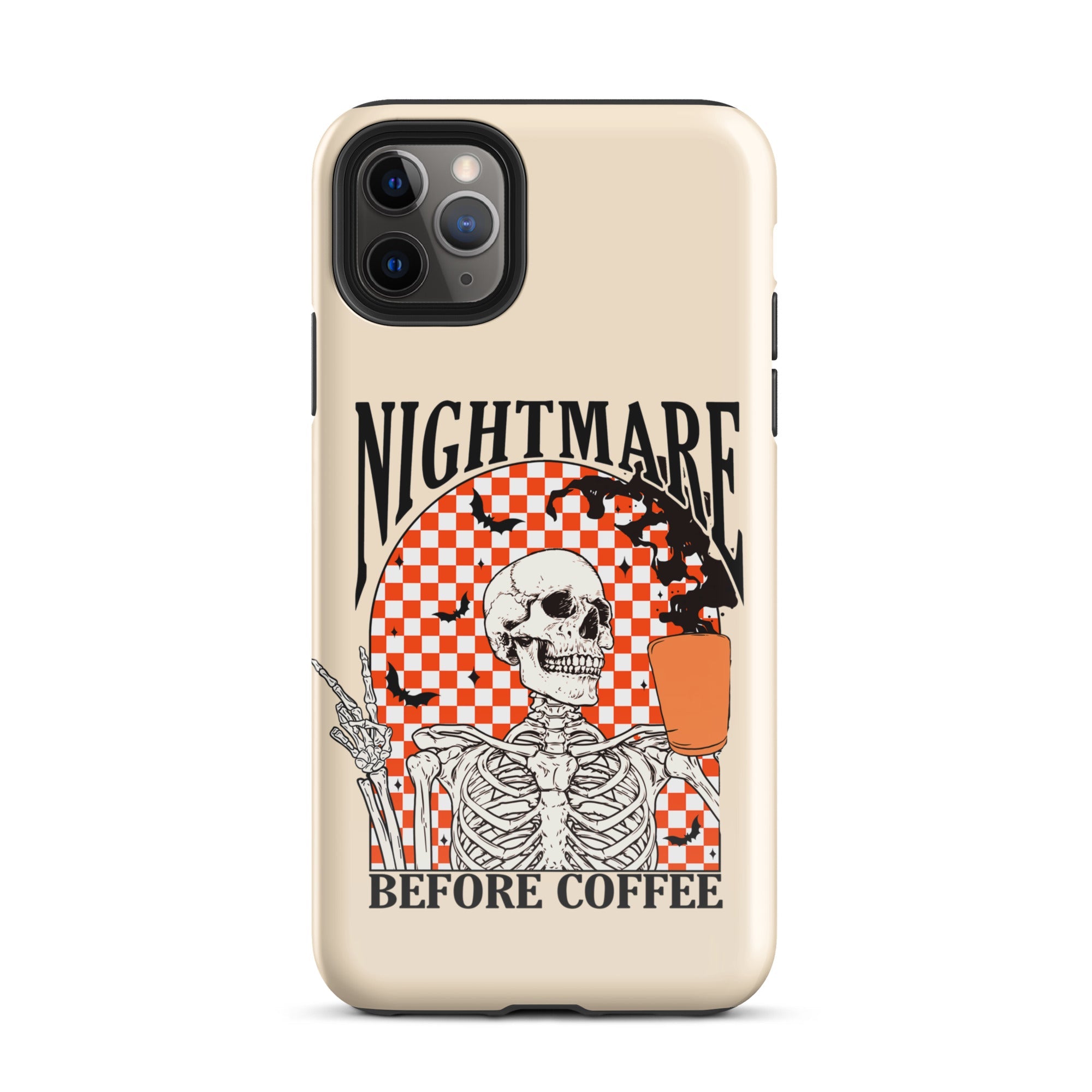 Nightmare Before Coffee Tough Case for iPhone® - UntamedEgo LLC.