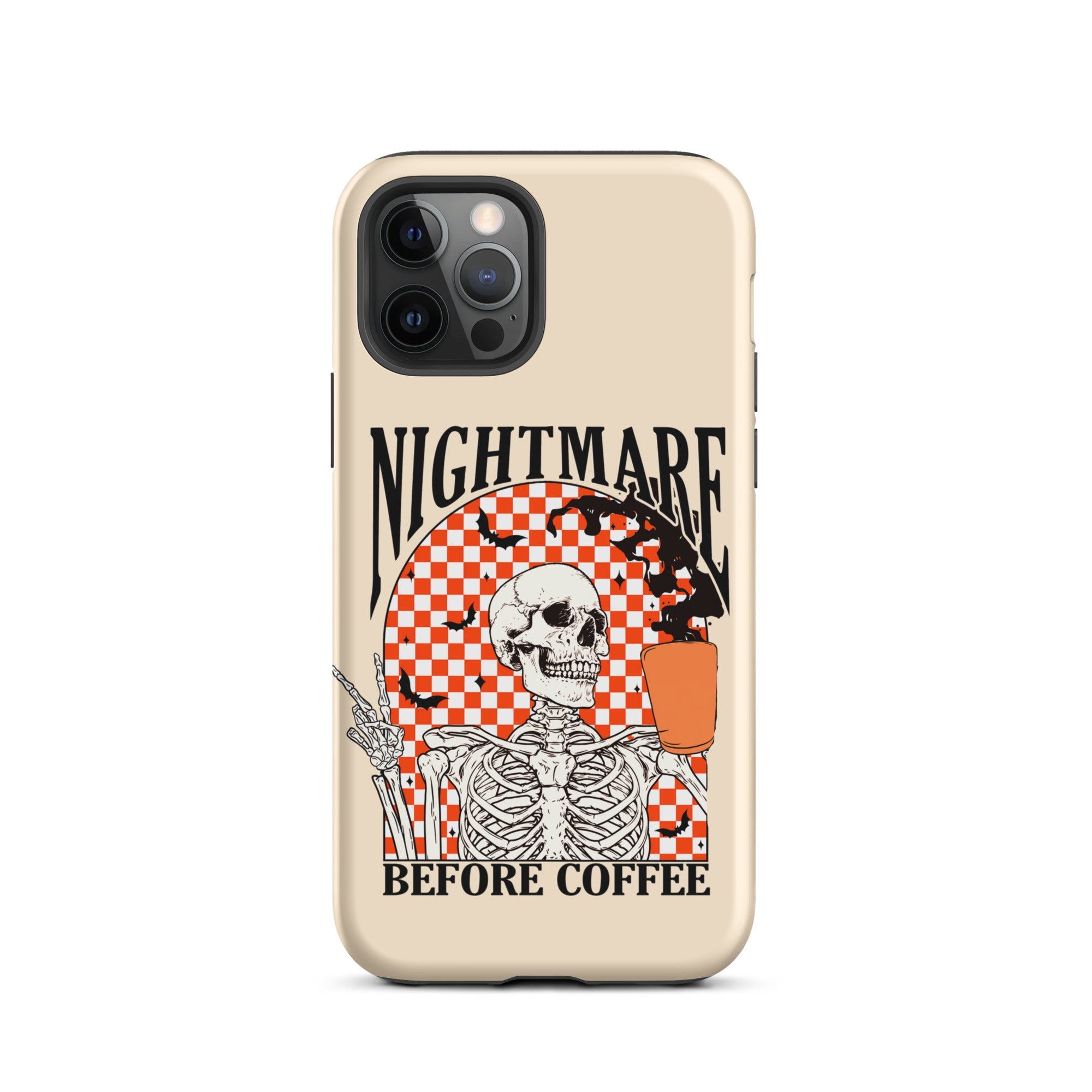 Nightmare Before Coffee Tough Case for iPhone® - UntamedEgo LLC.
