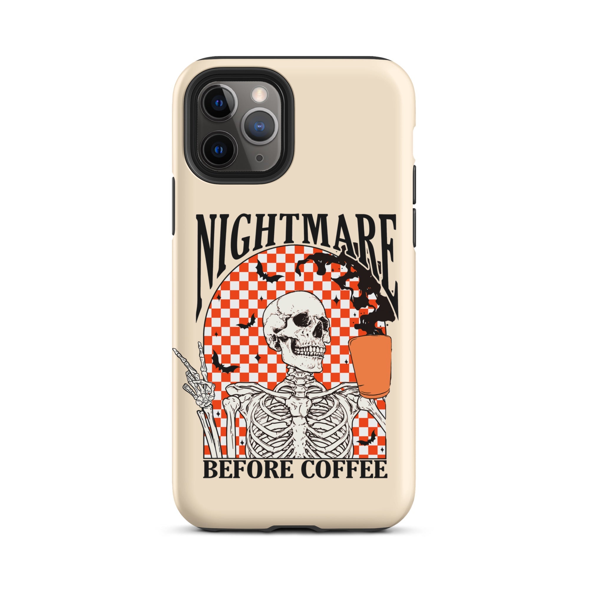 Nightmare Before Coffee Tough Case for iPhone® - UntamedEgo LLC.