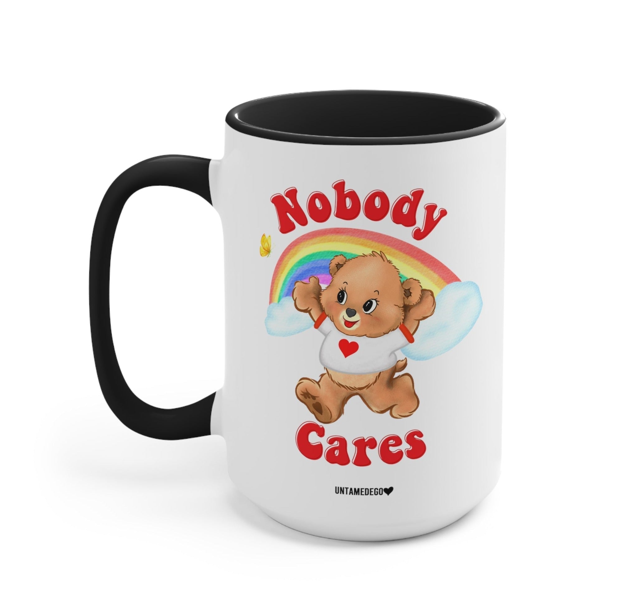 Nobody Cares Lolly The Bear Mug - UntamedEgo LLC.