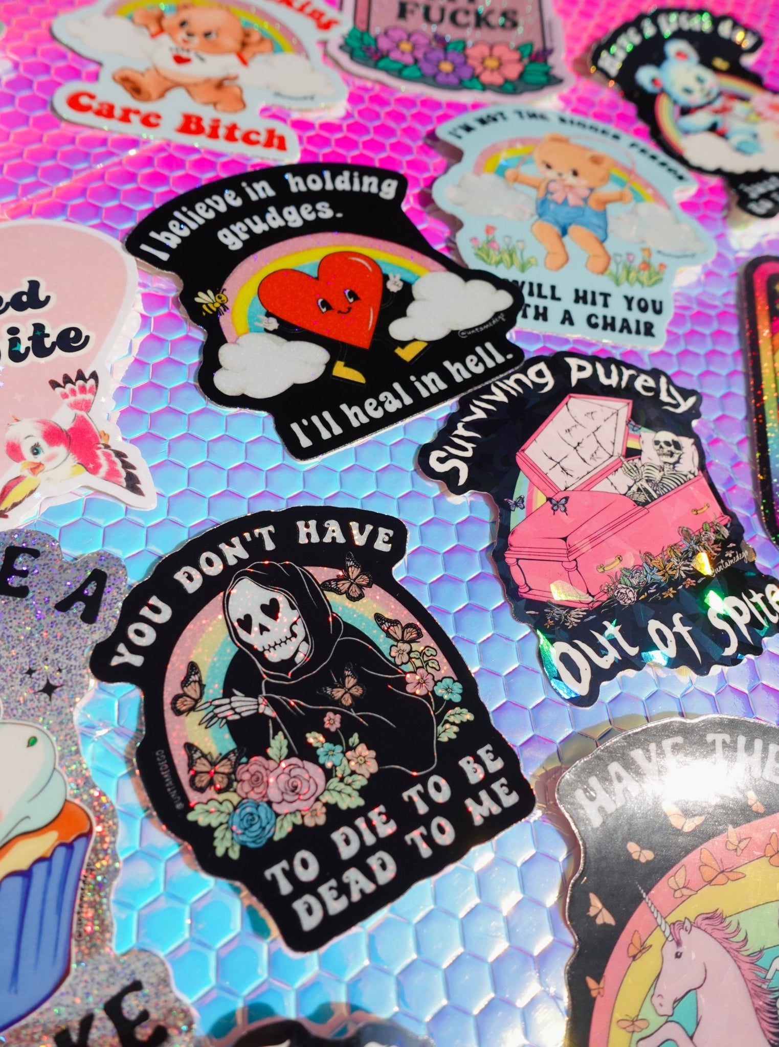 Petty And Cute Sticker Pack - UntamedEgo LLC.