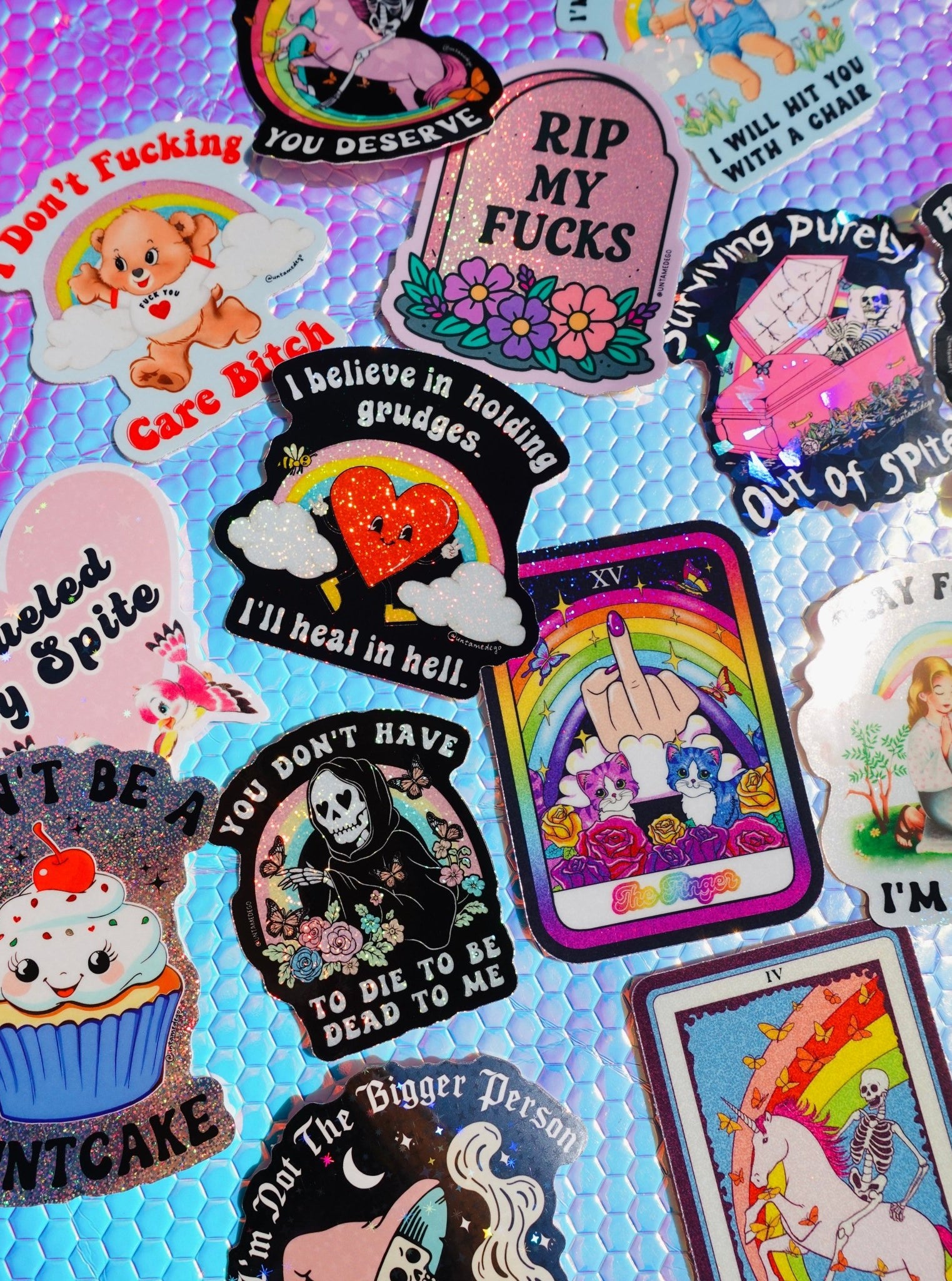 Petty And Cute Sticker Pack - UntamedEgo LLC.