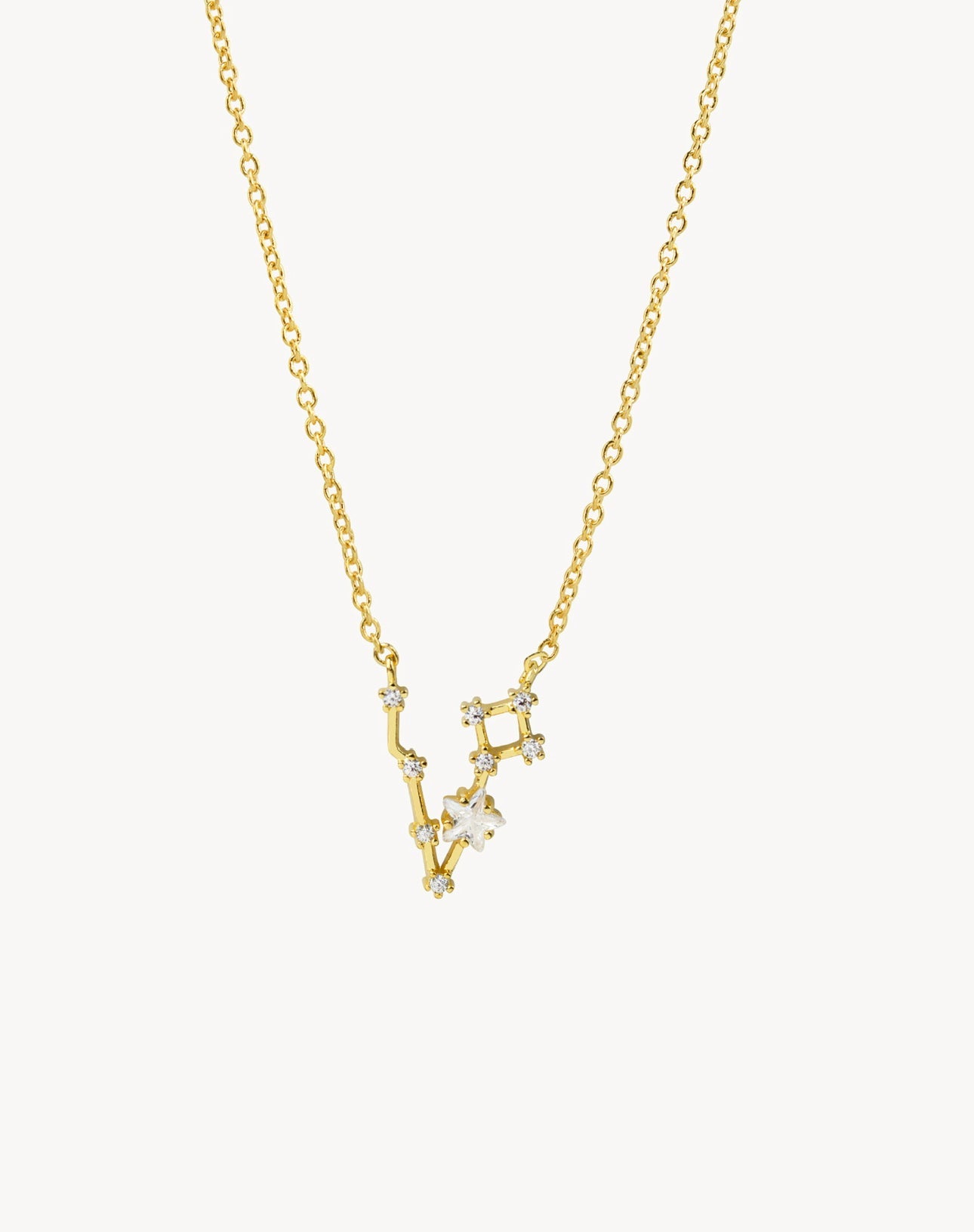 Pisces Zodiac 14k Gold Dipped Necklace - UntamedEgo LLC.
