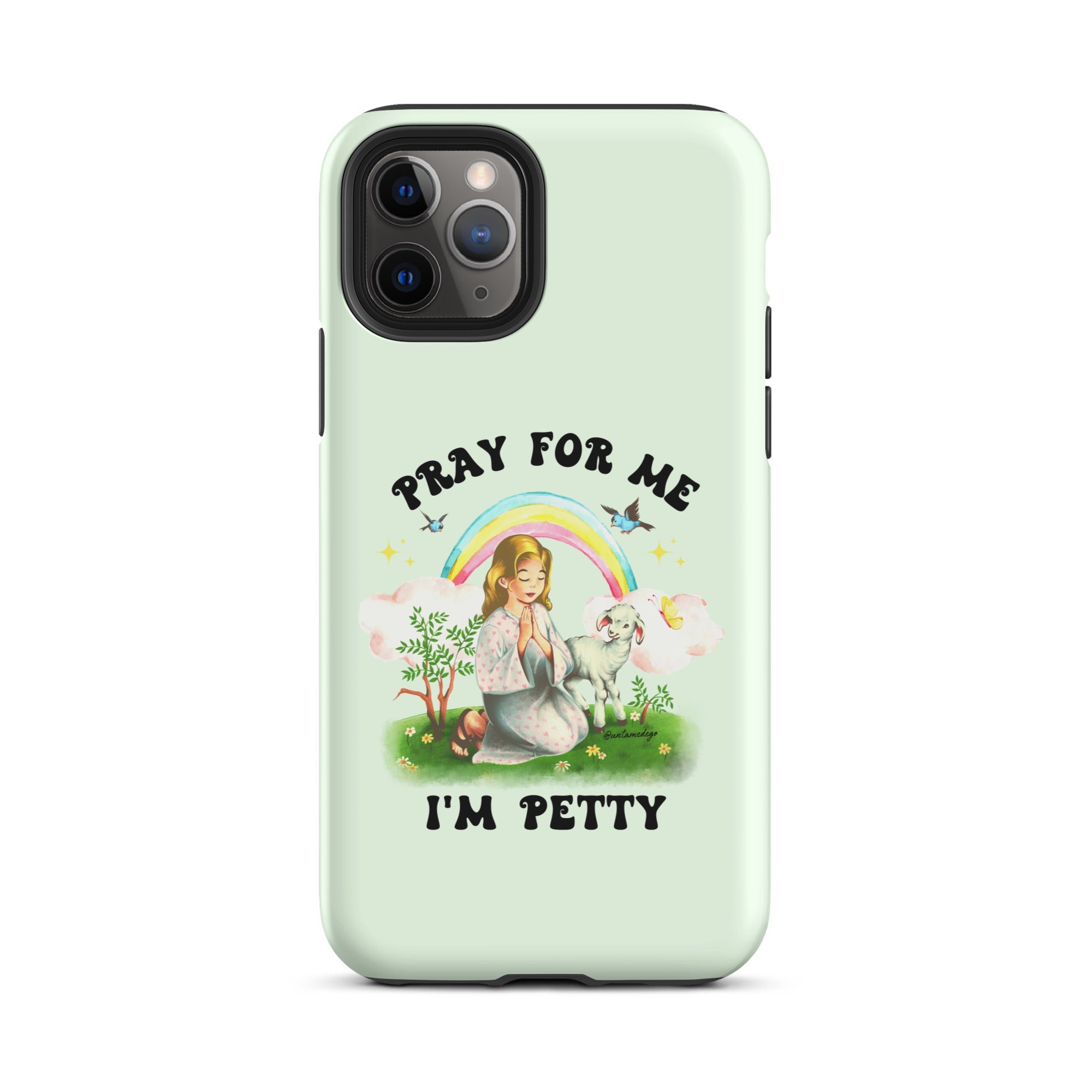 Pray For Me I'm Petty Tough Case for iPhone® - UntamedEgo LLC.