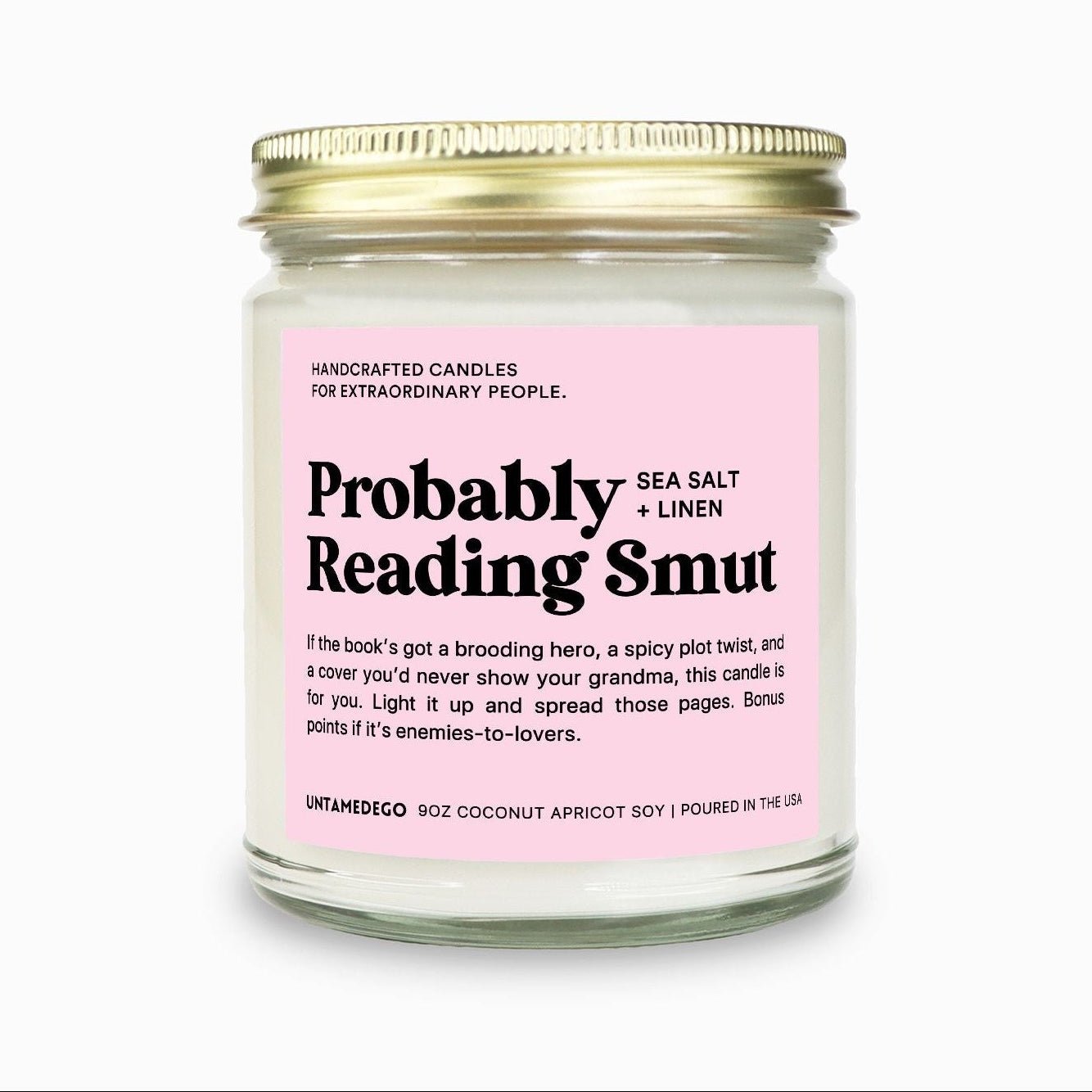 Probably Reading Smut | Funny Candle - UntamedEgo LLC.