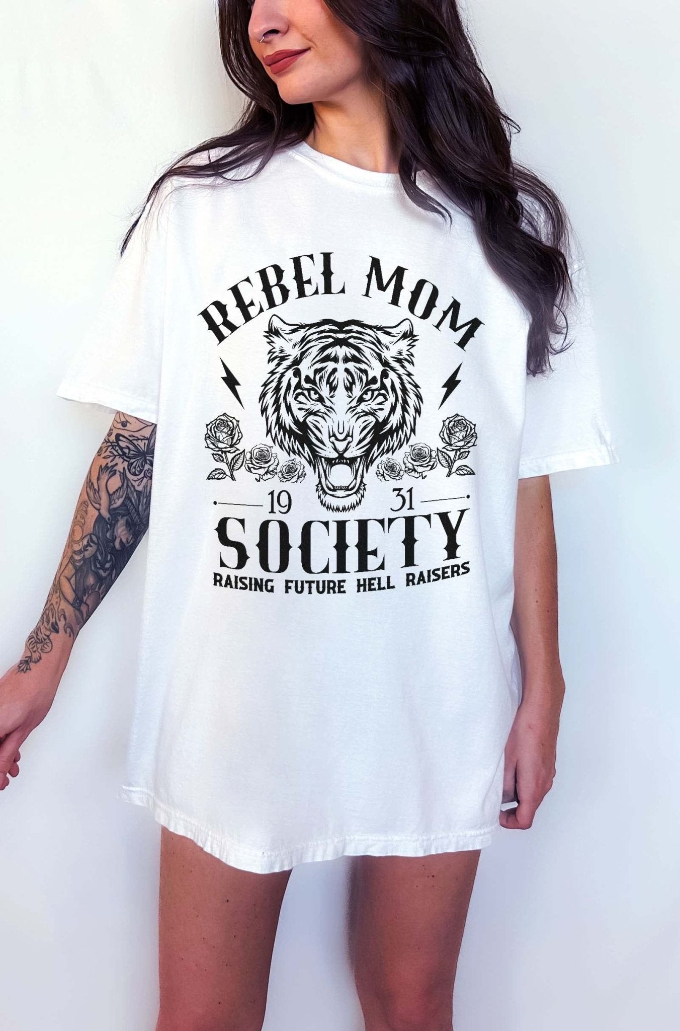 Rebel Mom Society Tee - UntamedEgo LLC.
