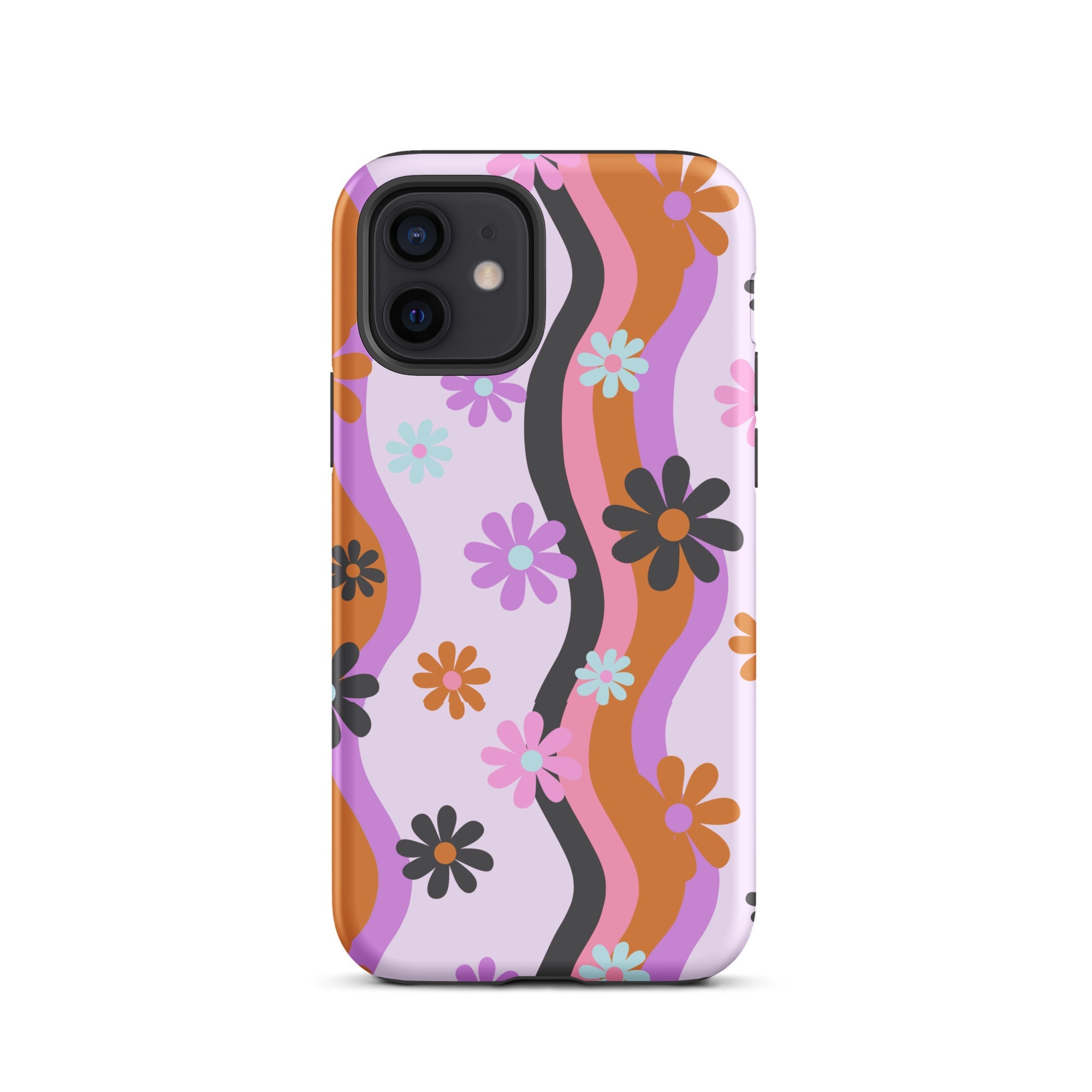 Retro Flower Wave Tough Case for iPhone® - UntamedEgo LLC.