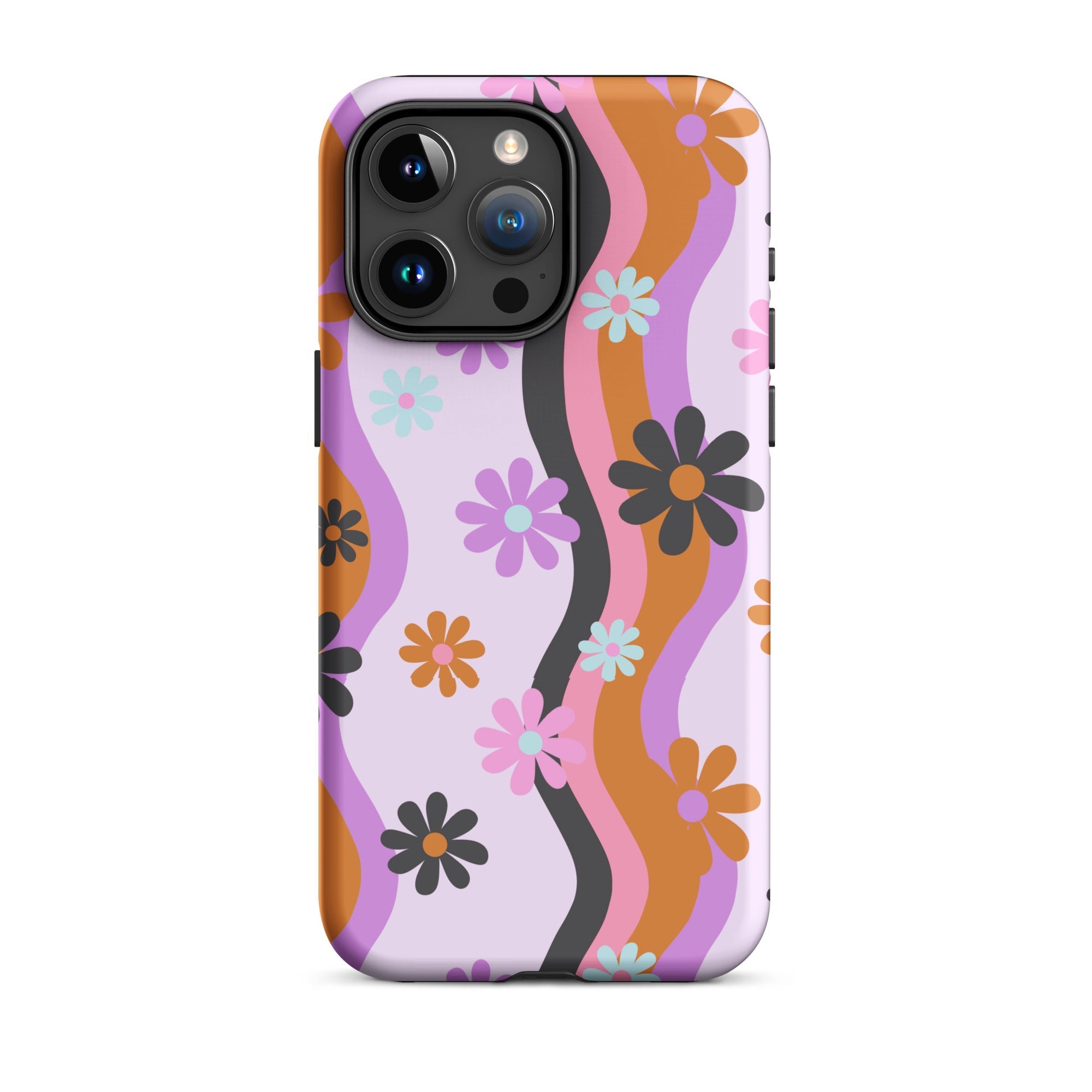Retro Flower Wave Tough Case for iPhone® - UntamedEgo LLC.