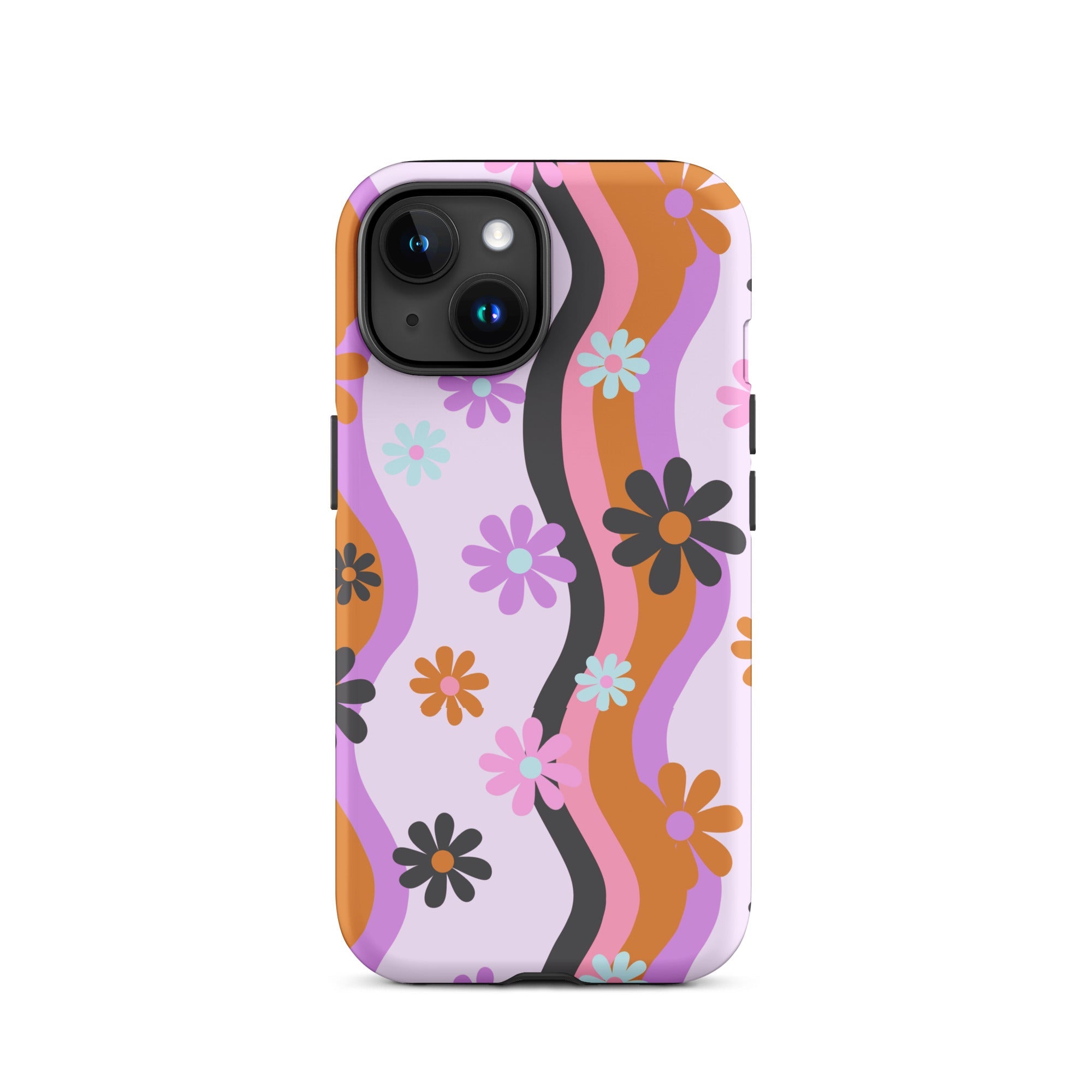 Retro Flower Wave Tough Case for iPhone® - UntamedEgo LLC.