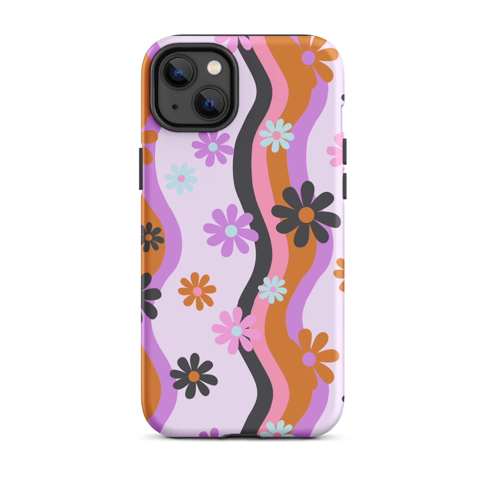 Retro Flower Wave Tough Case for iPhone® - UntamedEgo LLC.