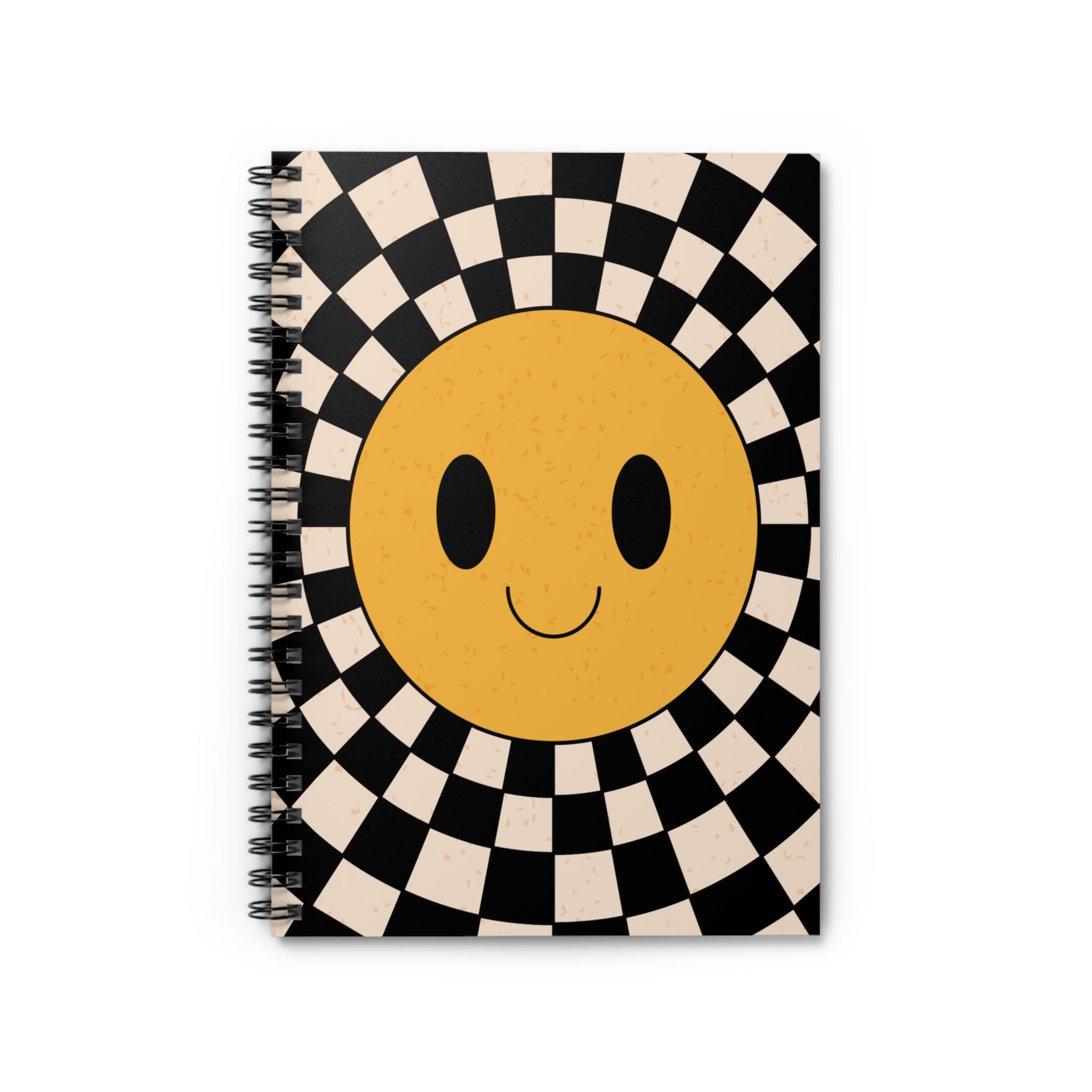 Retro Smile Spiral Notebook - UntamedEgo LLC.
