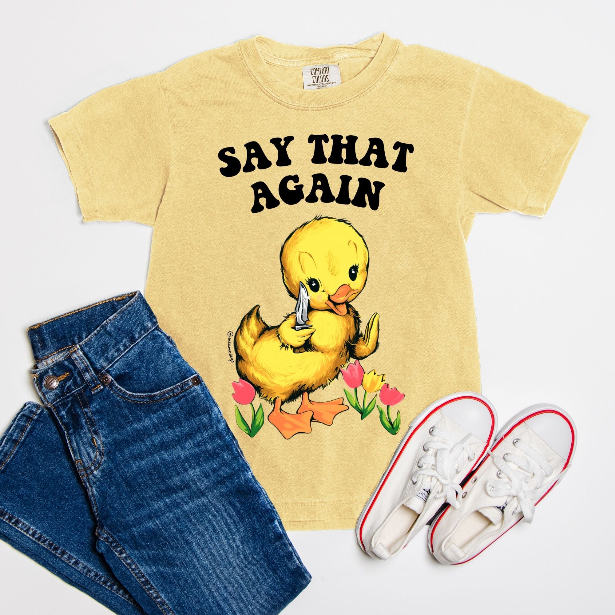 Say That Again Ducky Youth Tee - UntamedEgo LLC.