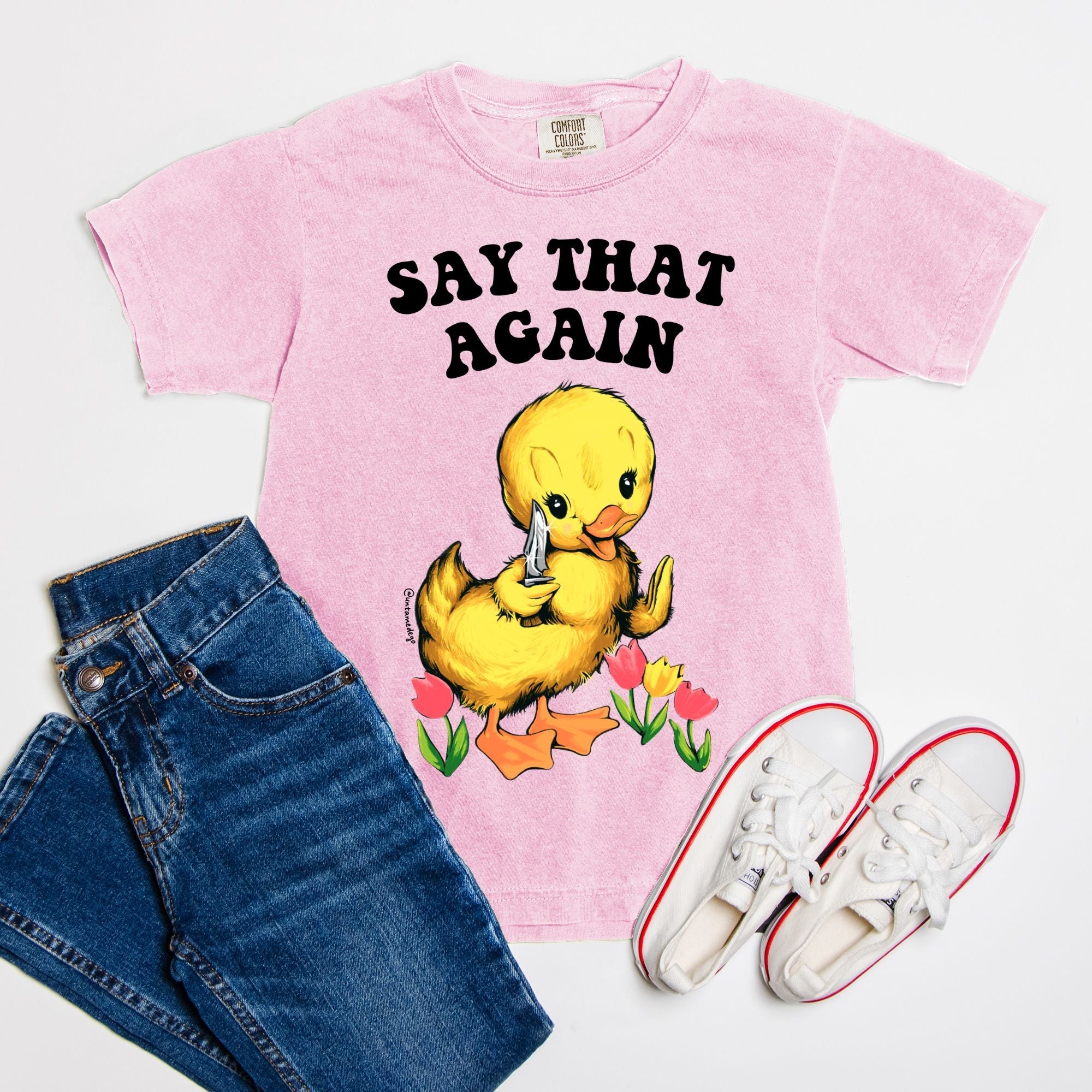 Say That Again Ducky Youth Tee - UntamedEgo LLC.