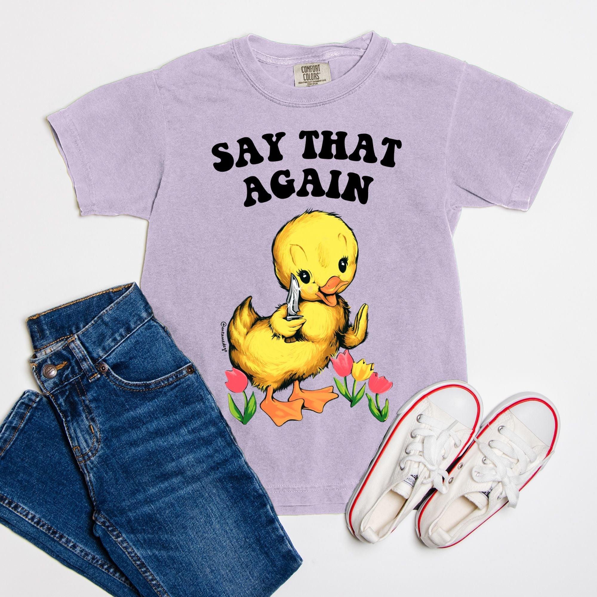 Say That Again Ducky Youth Tee - UntamedEgo LLC.