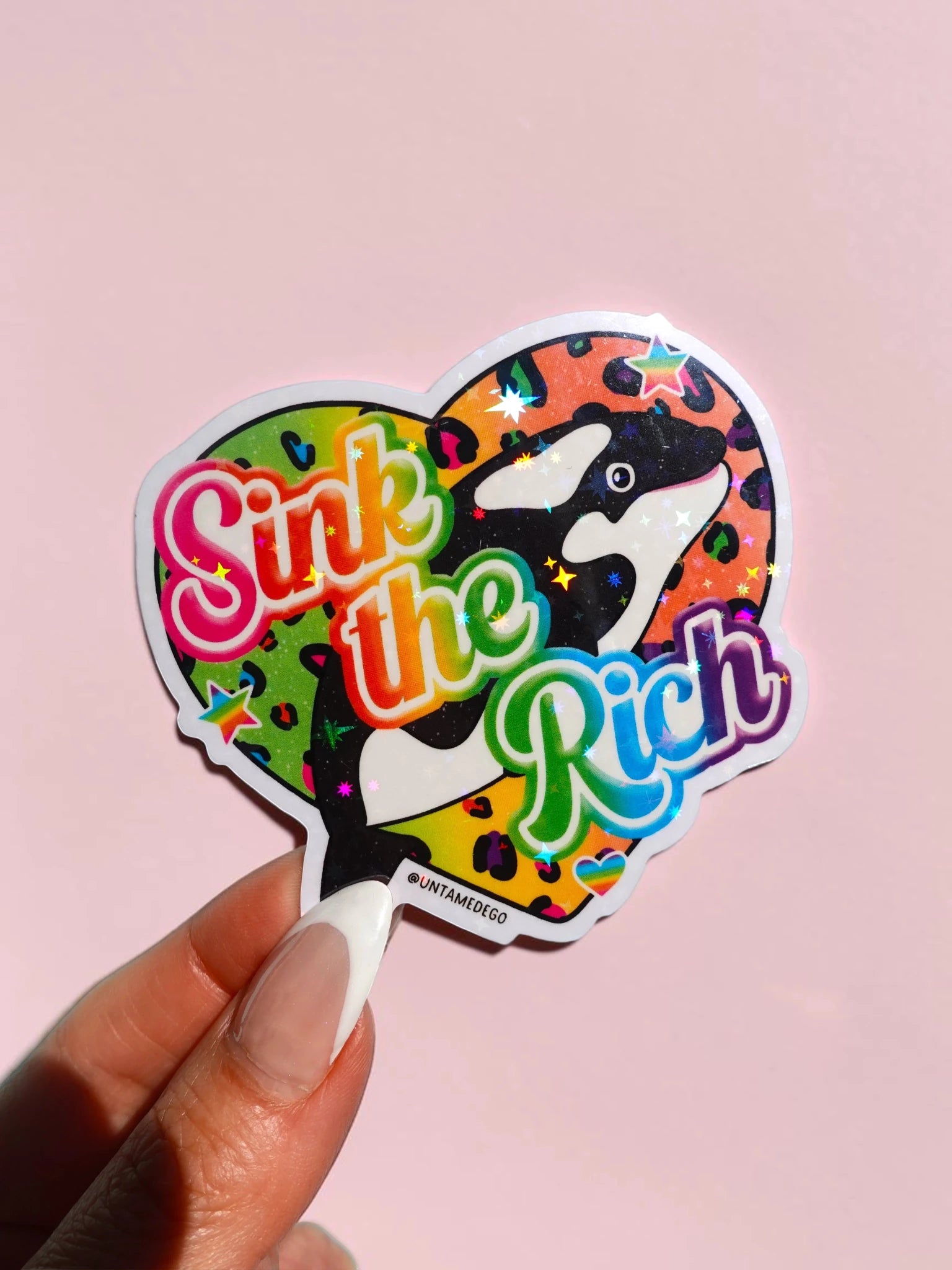 Sink The Rich Sticker - UntamedEgo LLC.