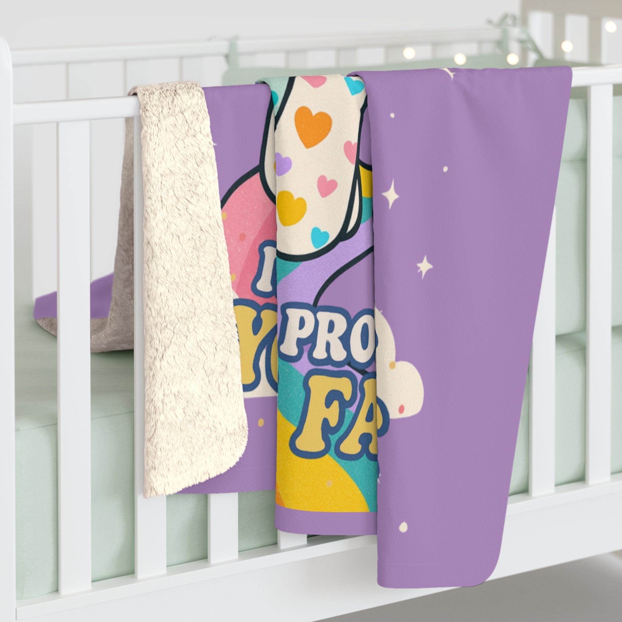 Sorry I Was Rude Sherpa Fleece Blanket - UntamedEgo LLC.