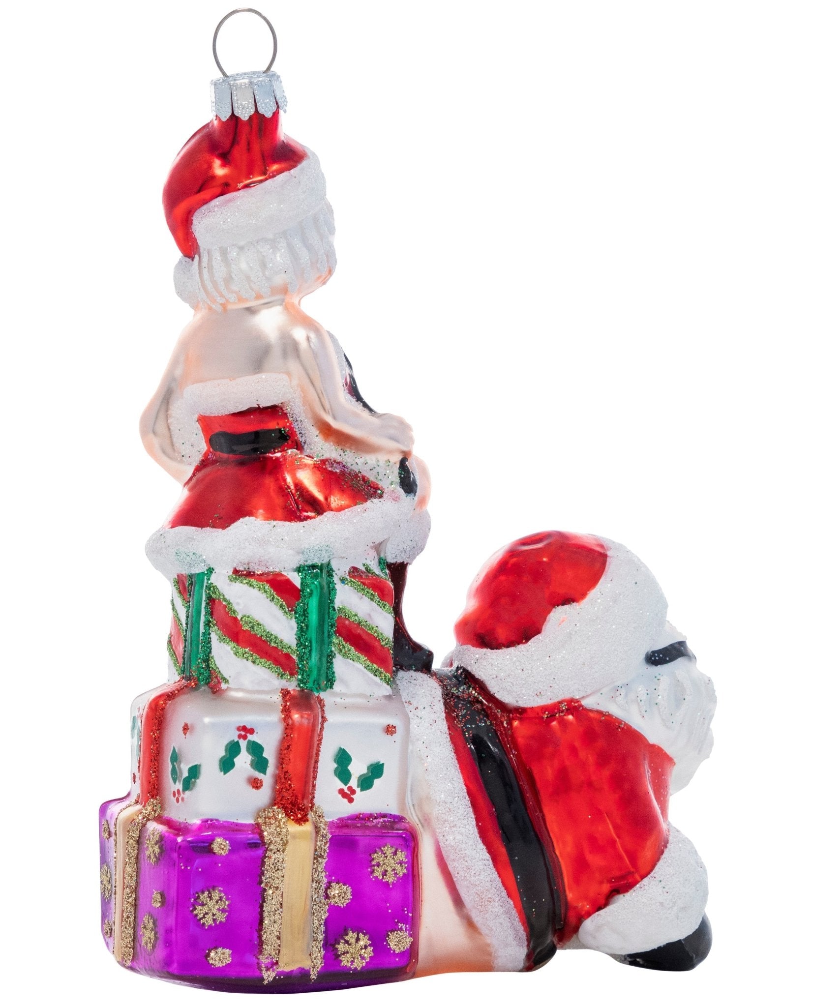 Submissive Santa Ornament - UntamedEgo LLC.