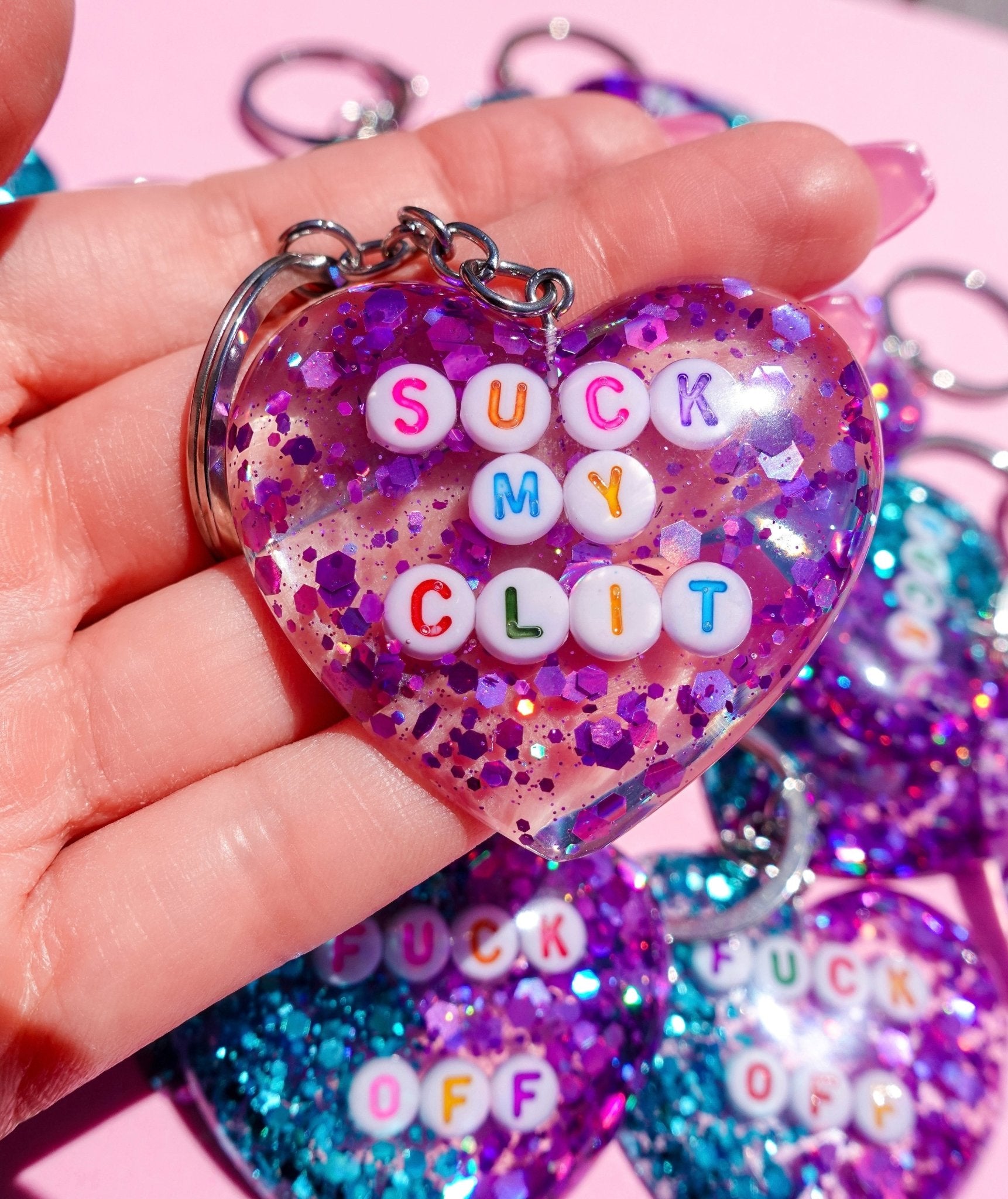 Suck My Clit Keychain - UntamedEgo LLC.