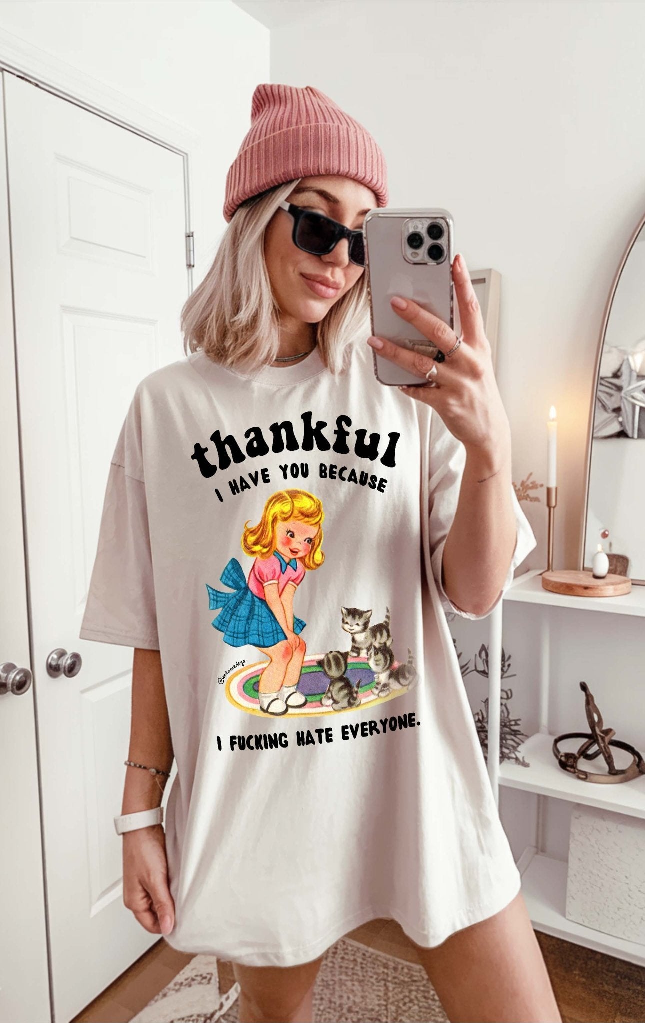 Thankful I have You Cats Tee - UntamedEgo LLC.