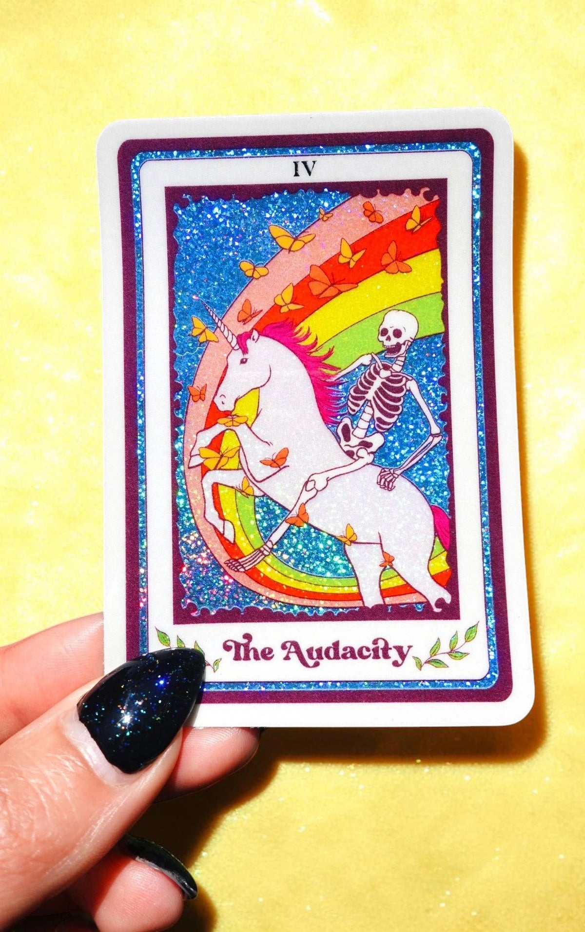 The Audacity Tarot Sticker - UntamedEgo LLC.
