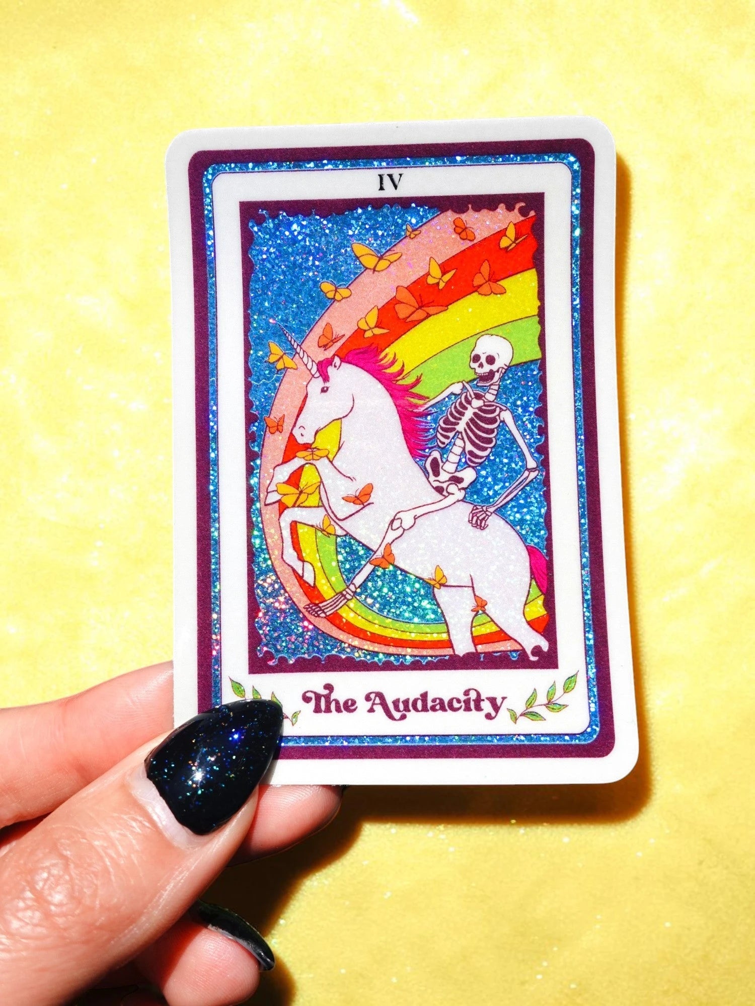 The Audacity Tarot Sticker - UntamedEgo LLC.