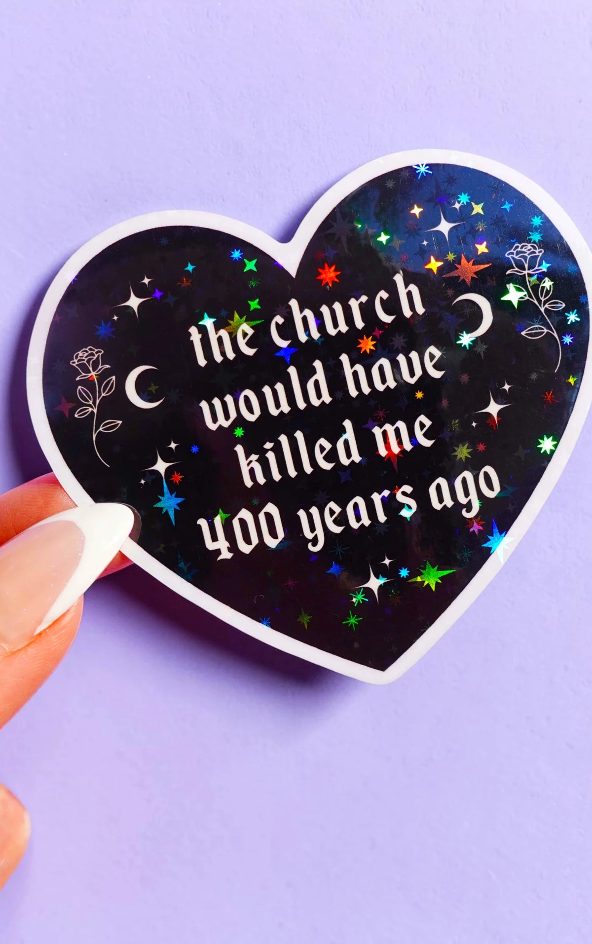 The Church Would Have Killed Me Sticker - UntamedEgo LLC.