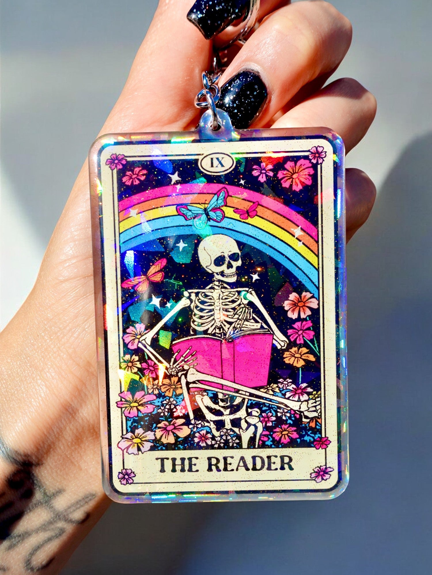 The Reader Tarot Keychain - UntamedEgo LLC.