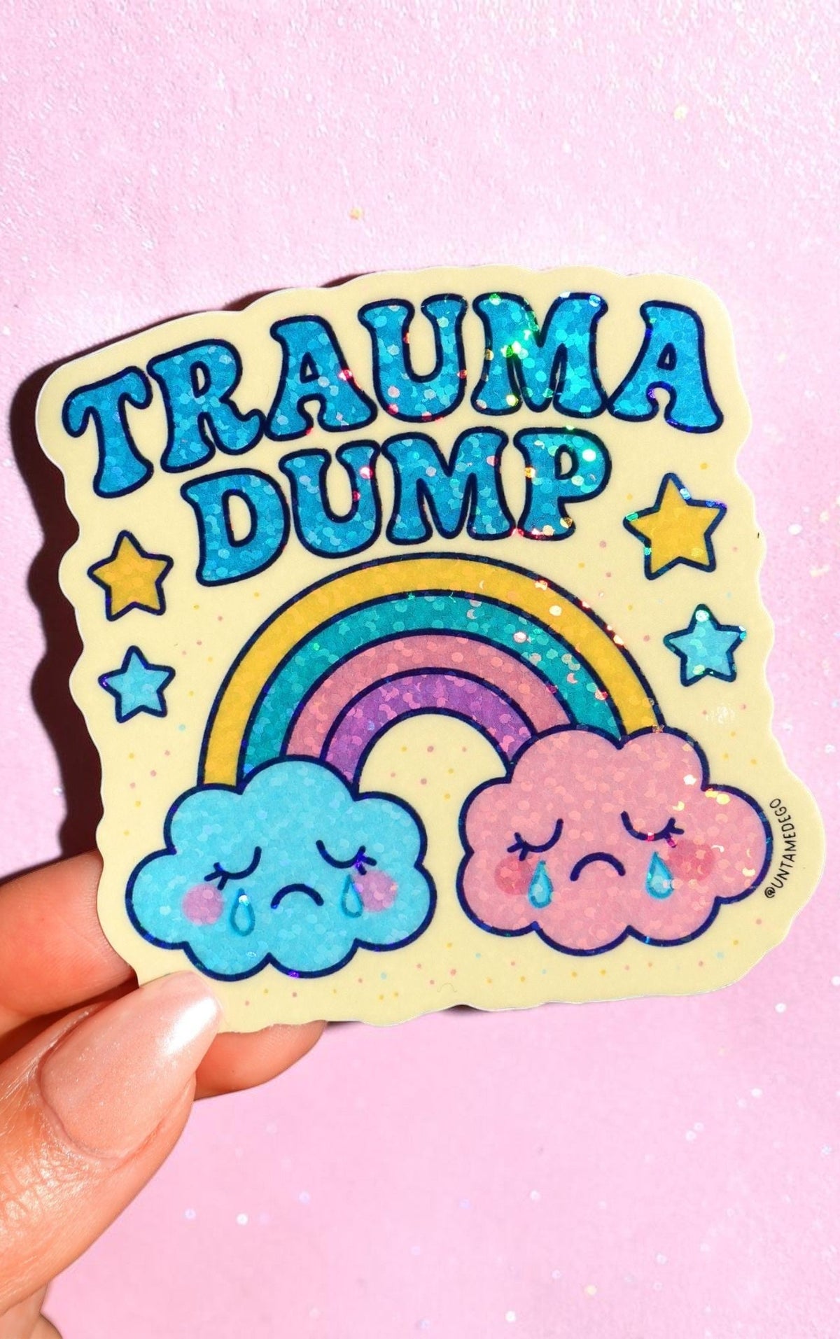 Trauma Dump Sticker - UntamedEgo LLC.