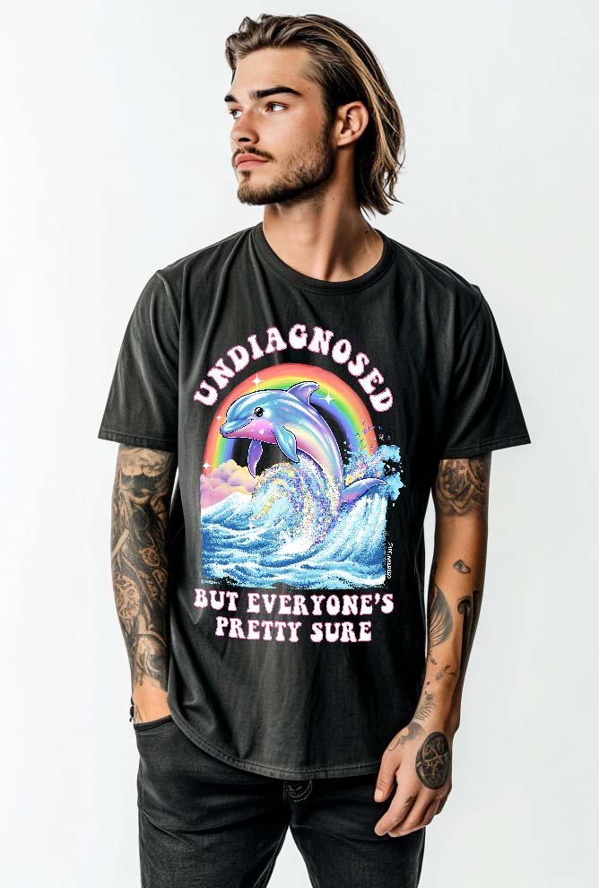 Undiagnosed But Everyone's Pretty Sure Men's Tee - UntamedEgo LLC.