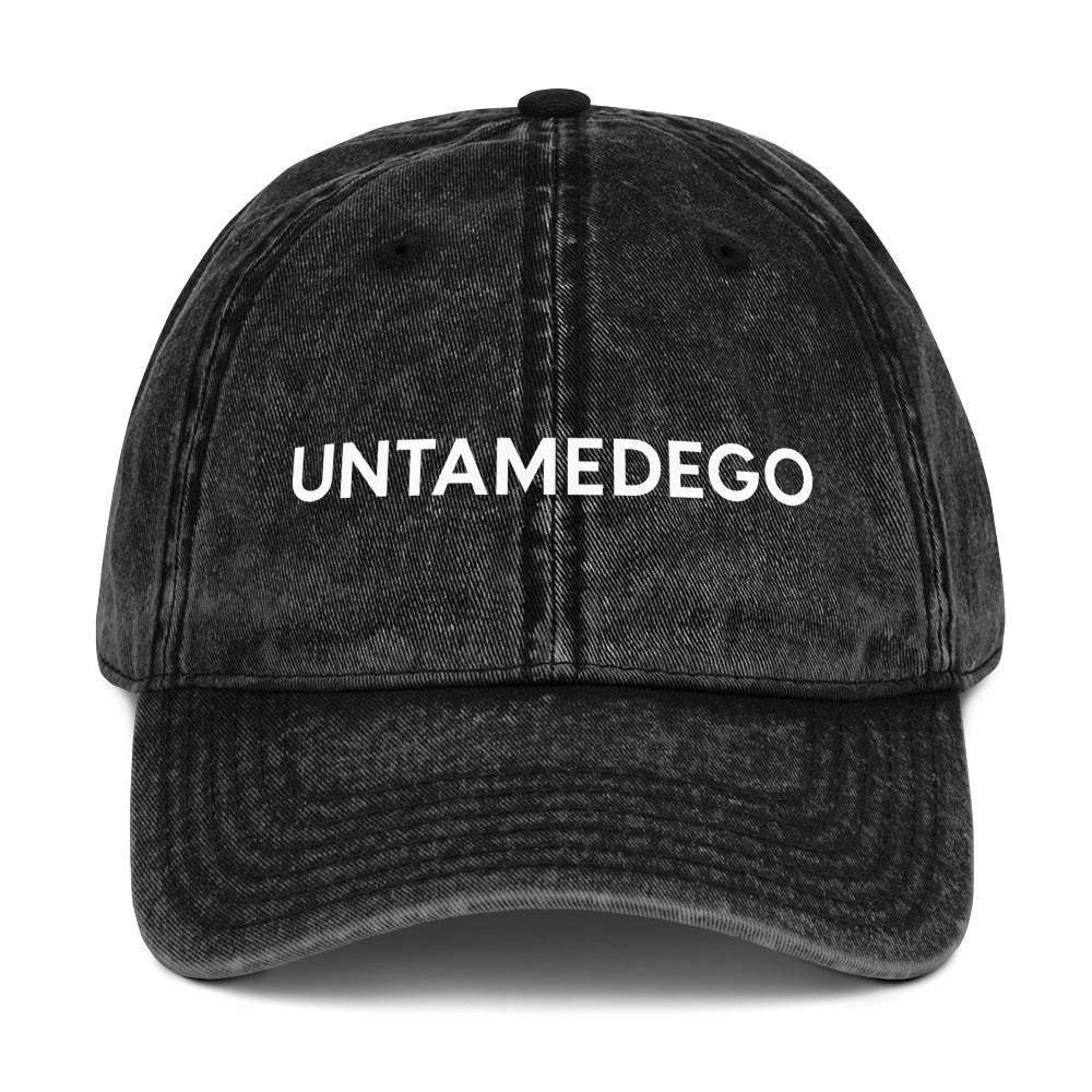 Untamedego Vintage Cotton Twill Hat - UntamedEgo LLC.