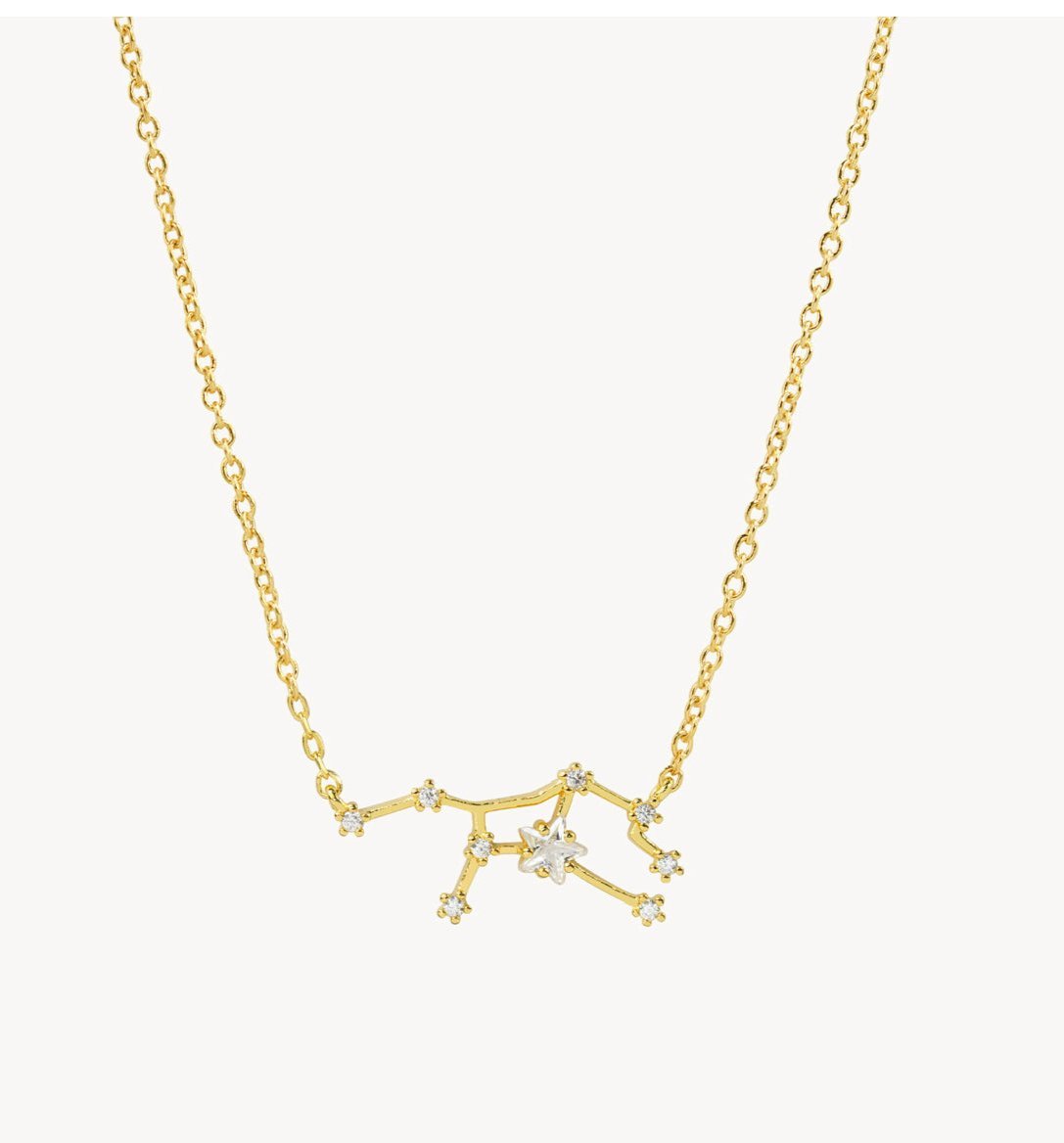Virgo Zodiac 14k Gold Dipped Necklace - UntamedEgo LLC.