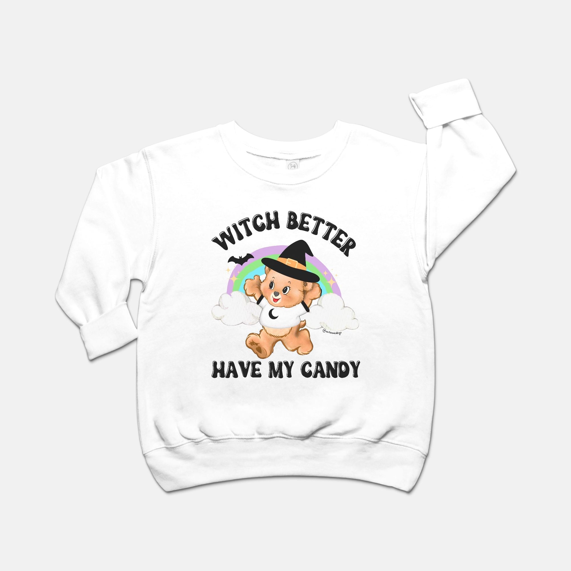 Witch Better Have My Candy Toddler Crew Neck Sweatshirt - UntamedEgo LLC.