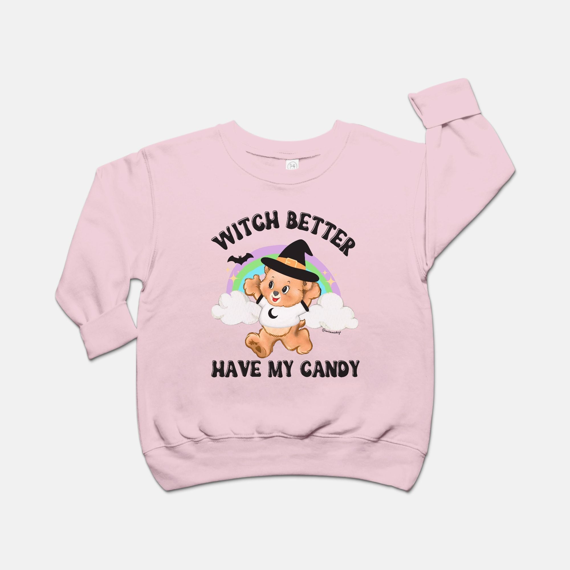 Witch Better Have My Candy Toddler Crew Neck Sweatshirt - UntamedEgo LLC.