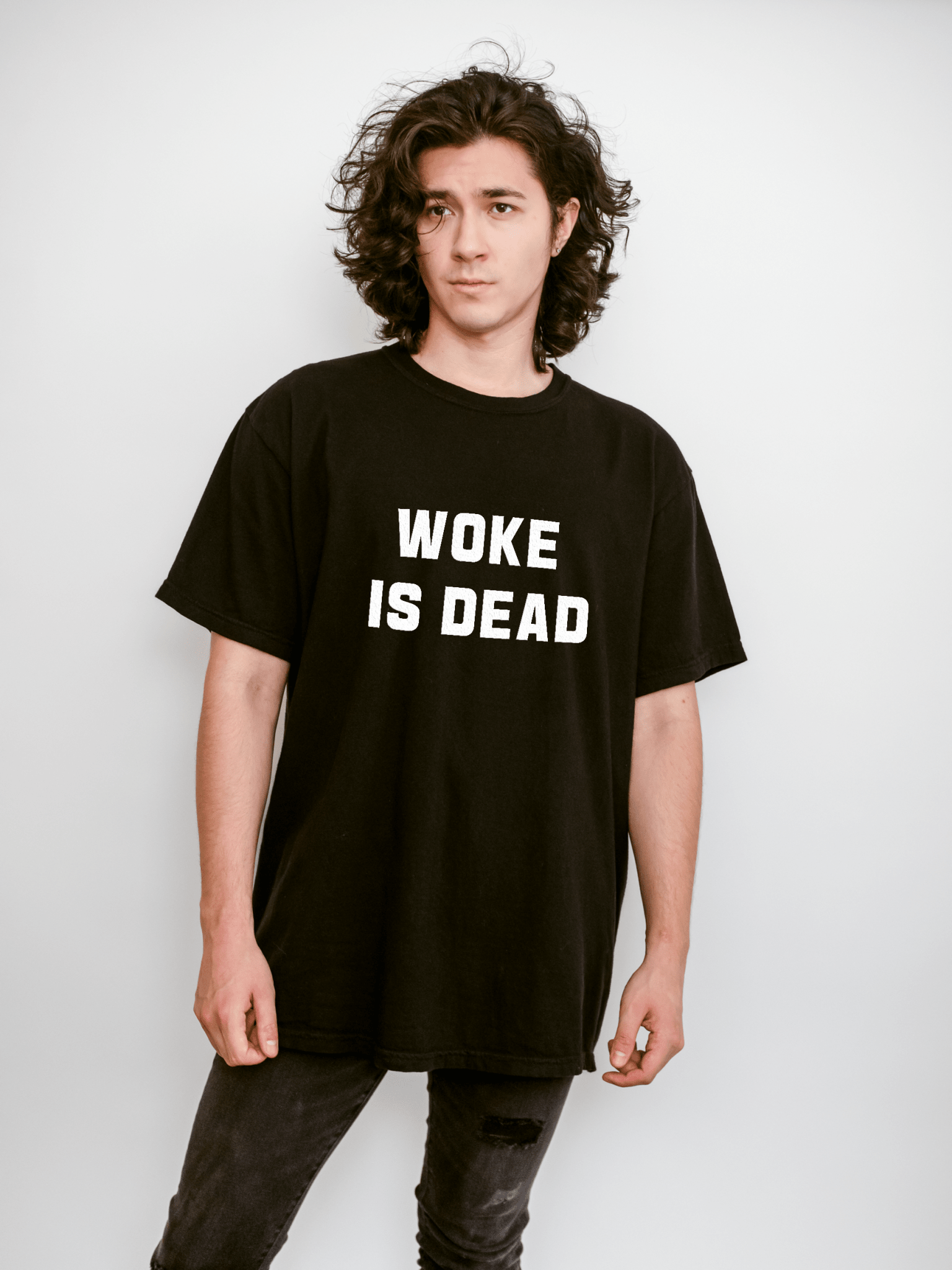 Woke Is Dead Mens Tee - UntamedEgo LLC.