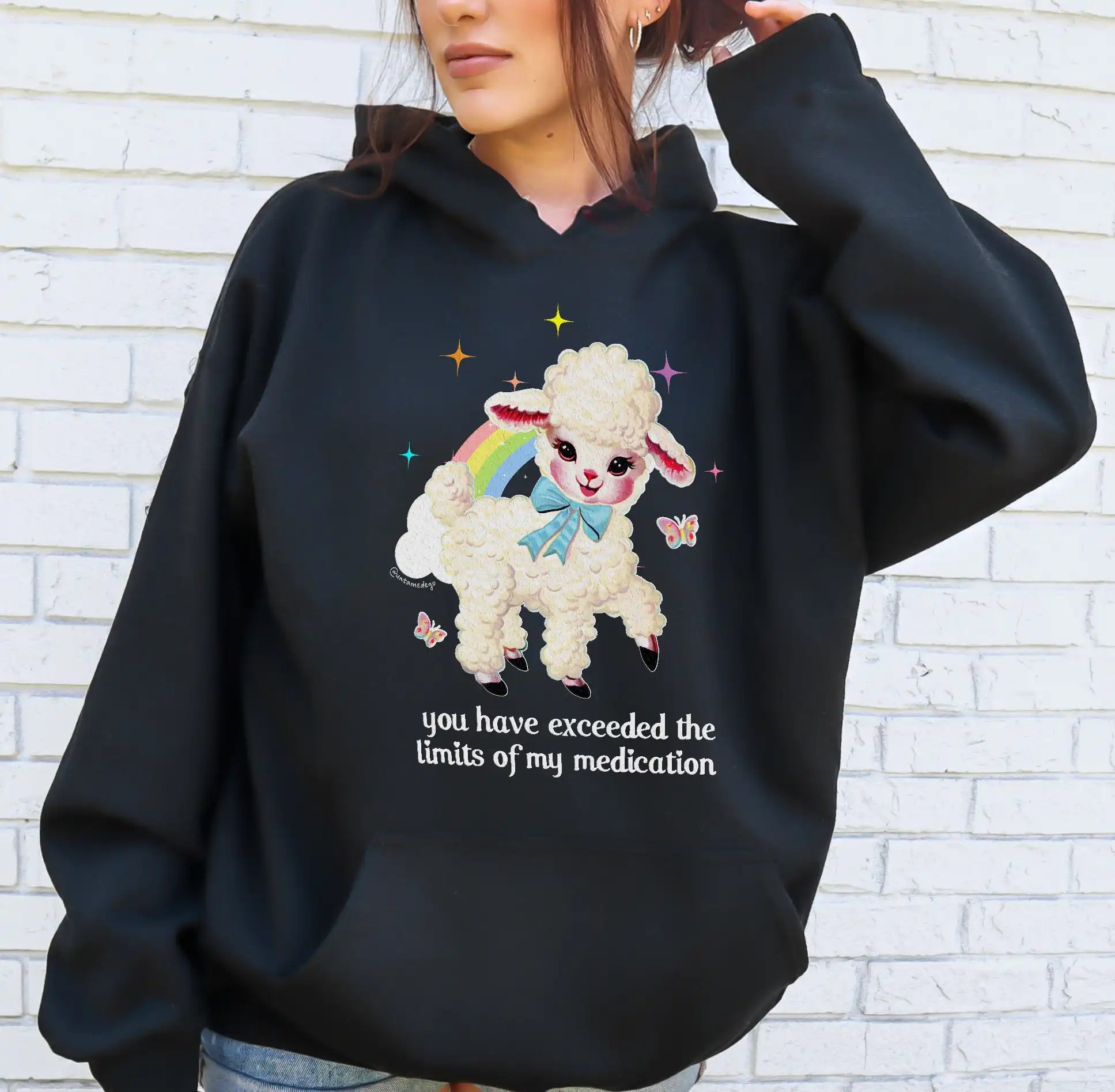 You Have Exceeded The Limits Of My Medication Hoodie - UntamedEgo LLC.