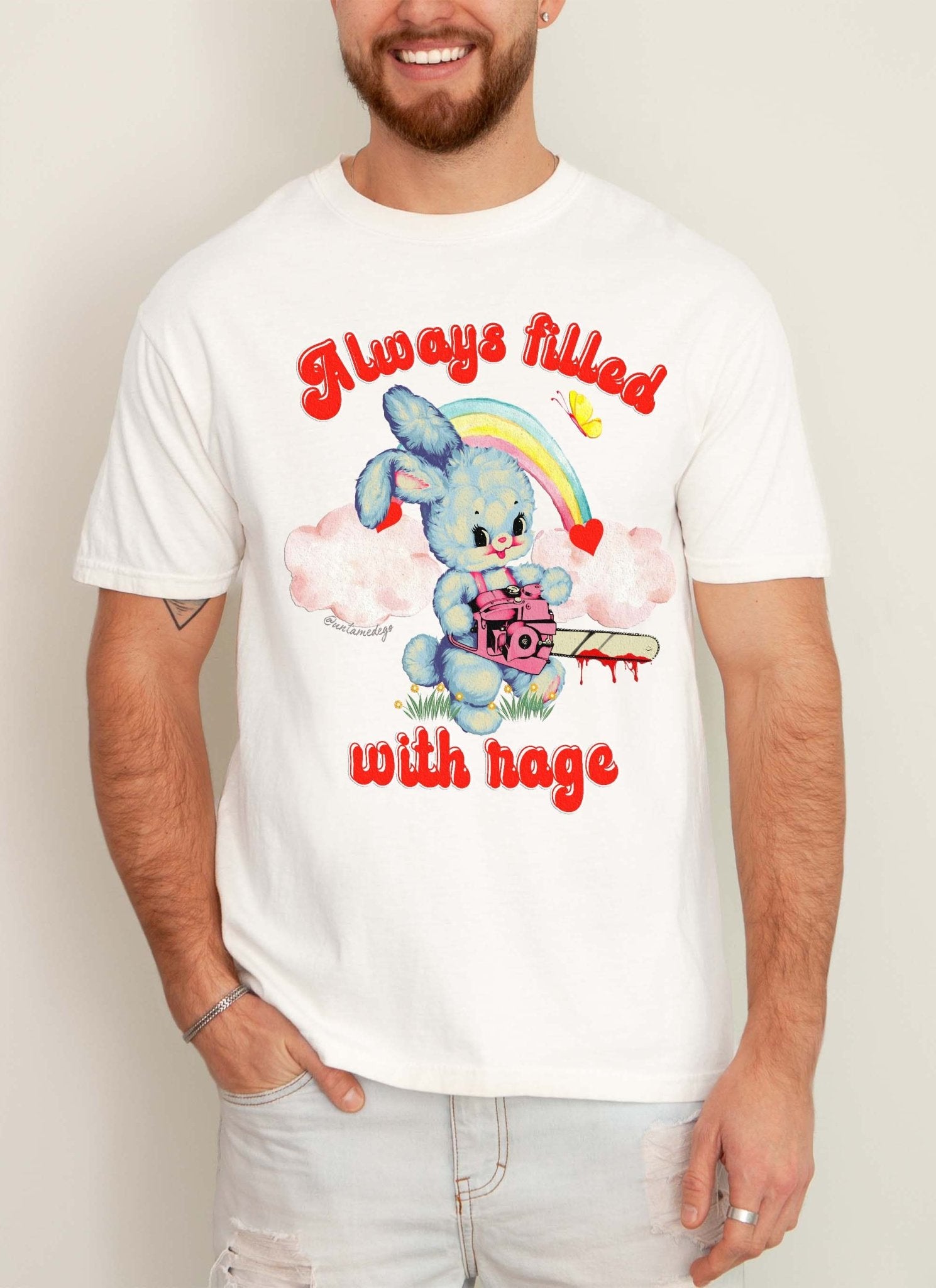 Always Filled With Rage Mens Tee - UntamedEgo LLC.
