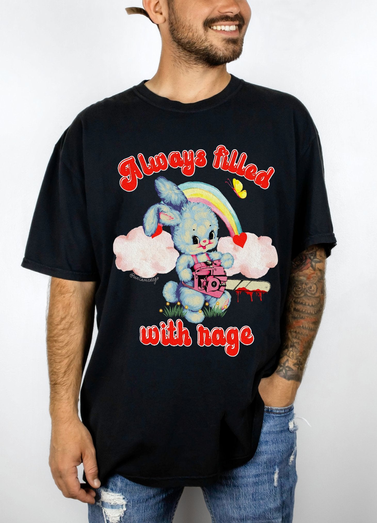 Always Filled With Rage Mens Tee - UntamedEgo LLC.