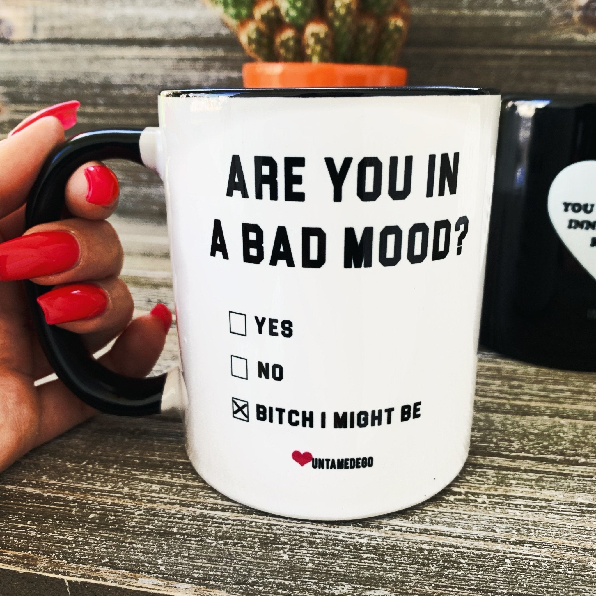 Are you In A Bad Mood? Bitch, I Might Be 11oz Mug - UntamedEgo LLC.