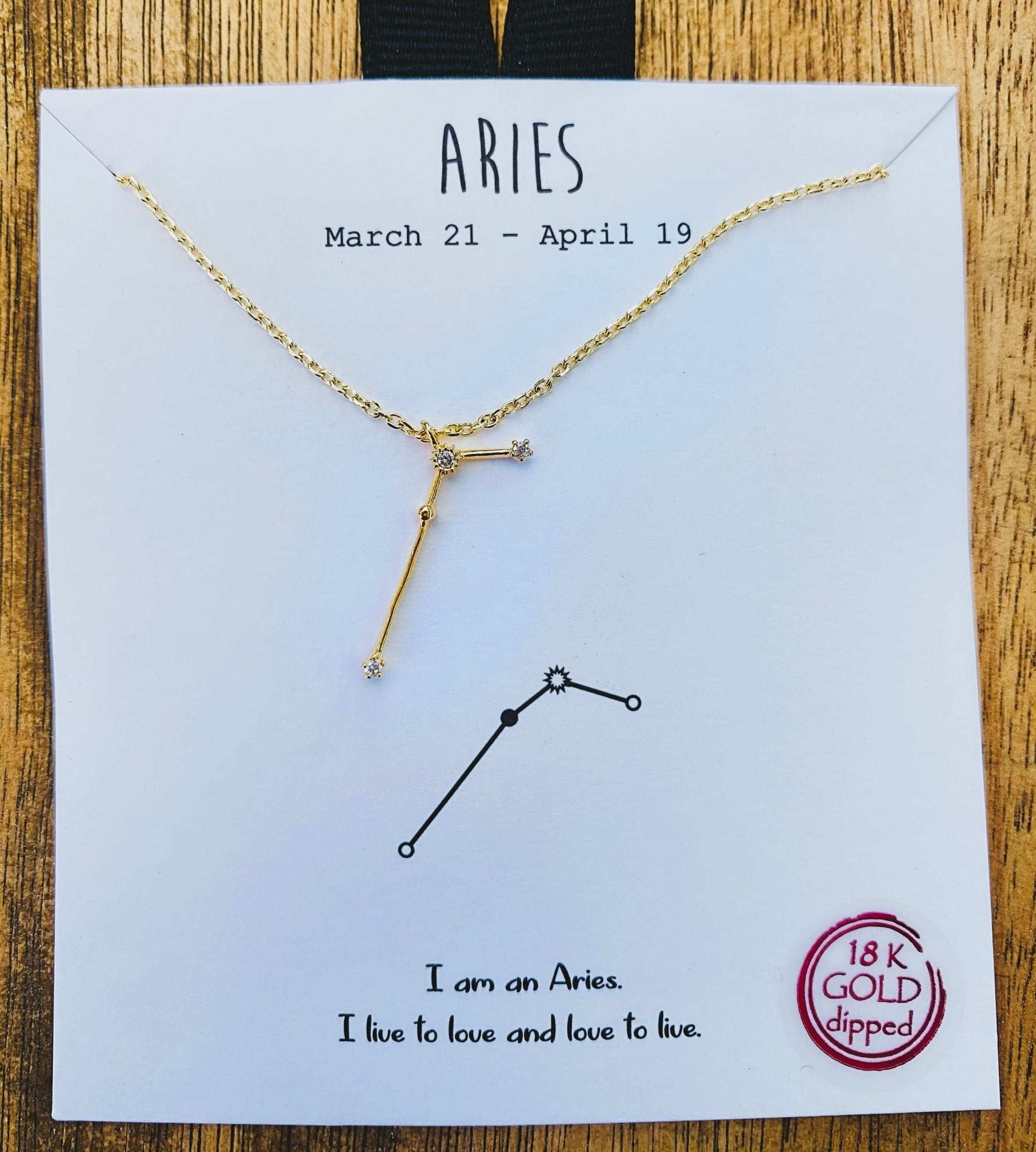 Aries Constellation Star Charm Necklace - UntamedEgo LLC.