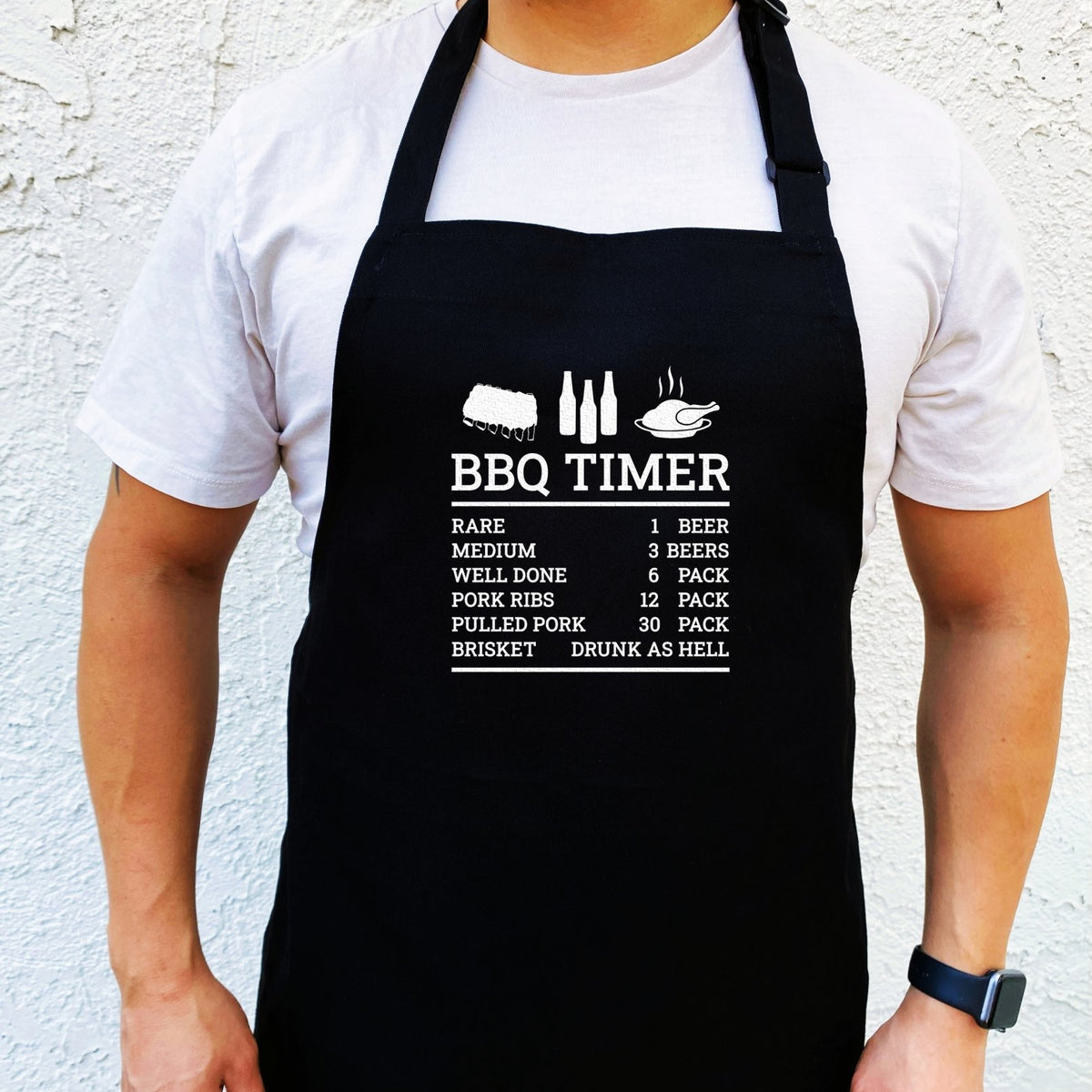 BBQ Timer Apron UntamedEgo LLC.