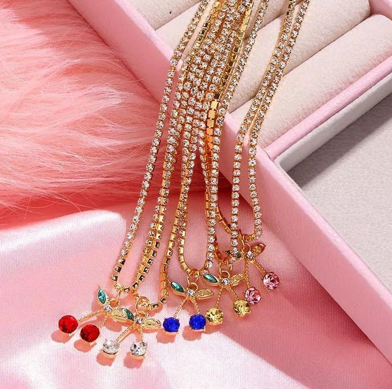 Cherry Fetish Pendant Necklace - UntamedEgo LLC.